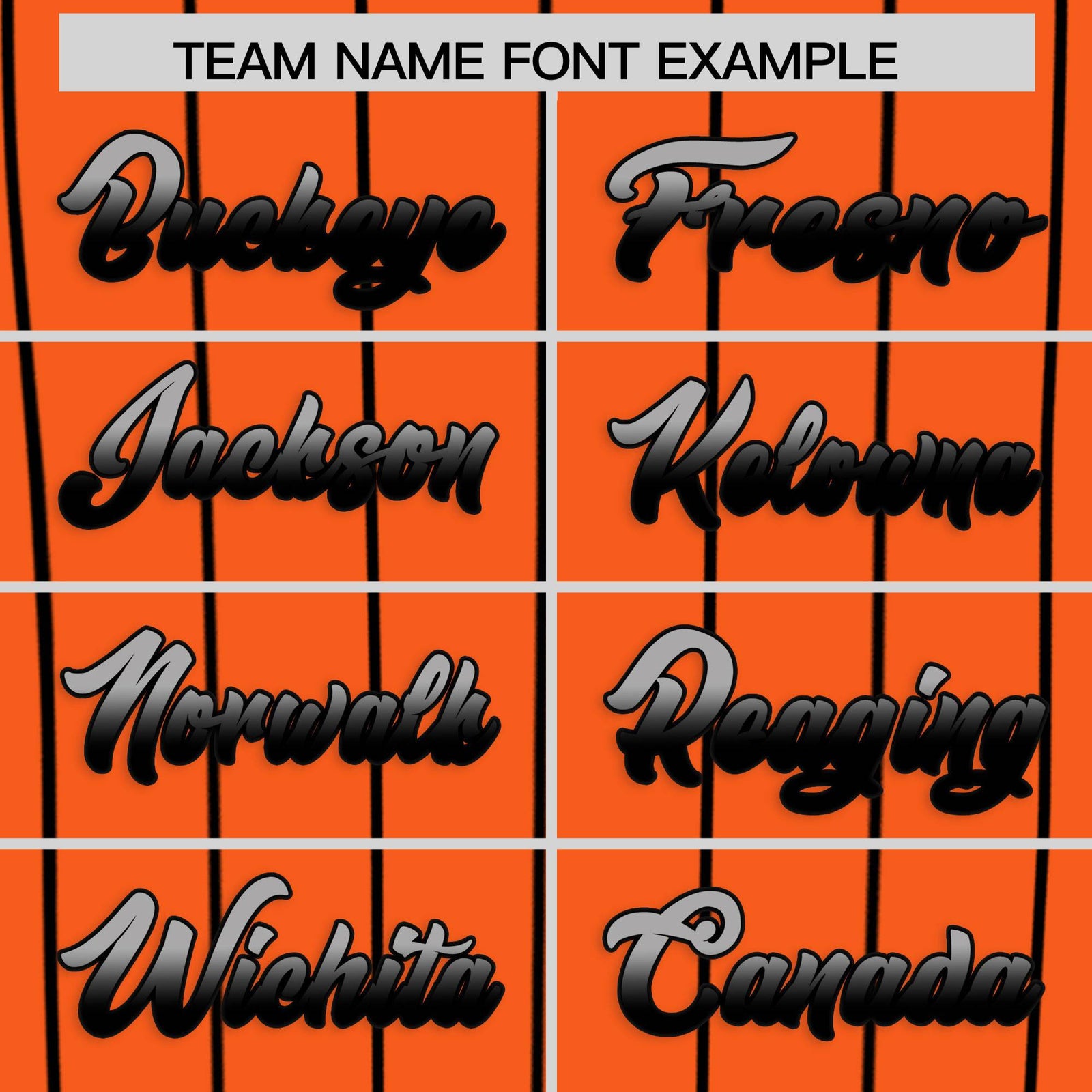 Custom Orange Baltimore City Silhouette Authentic Baseball Jersey