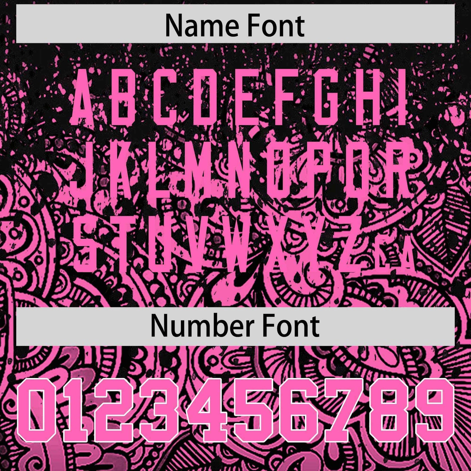 Custom Black Pink Floral Print Pattern Full Button Gradient Fashion Baseball Jersey