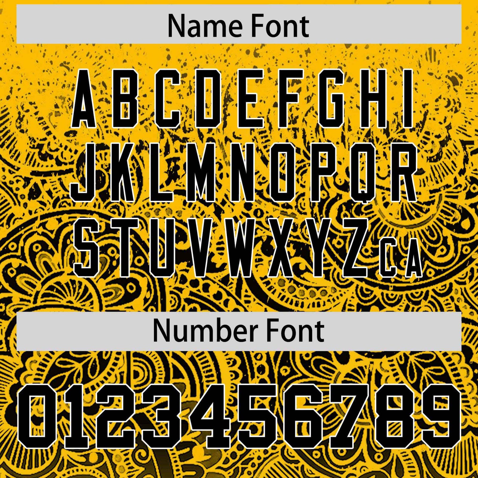 Custom Yellow Black Floral Print Pattern Full Button Gradient Fashion Baseball Jersey