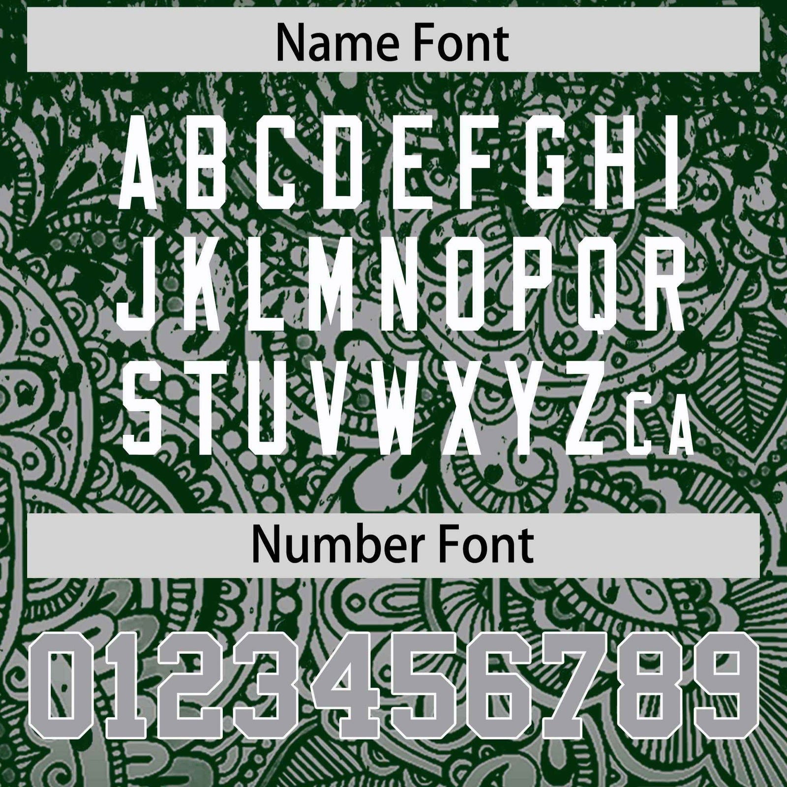 Custom Green Gray Floral Print Pattern Full Button Gradient Fashion Baseball Jersey