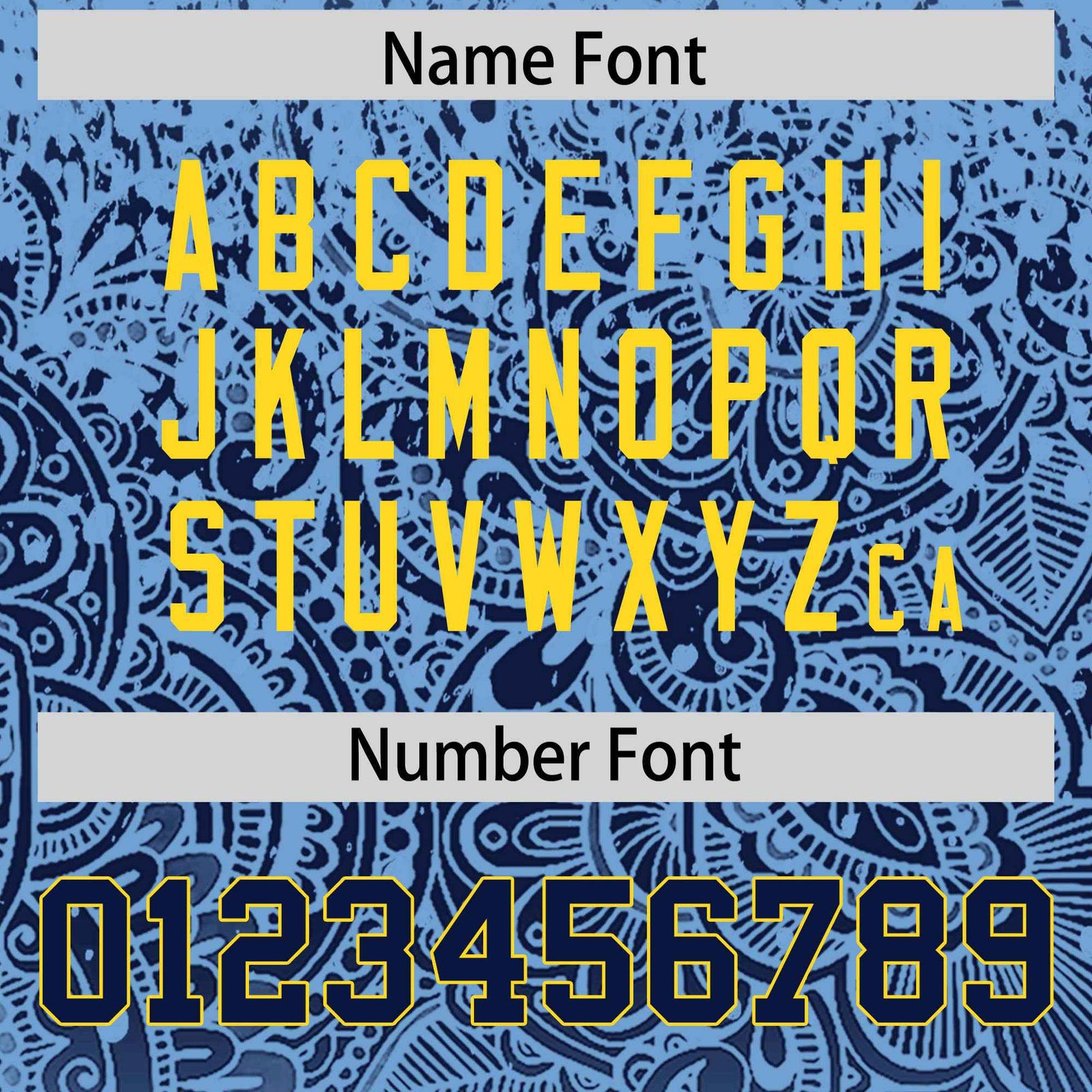 Custom Powder Blue Navy Floral Print Pattern Full Button Gradient Fashion Baseball Jersey