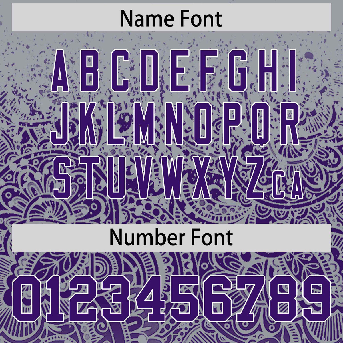 Custom Gray Purple Floral Print Pattern Full Button Gradient Fashion Baseball Jersey