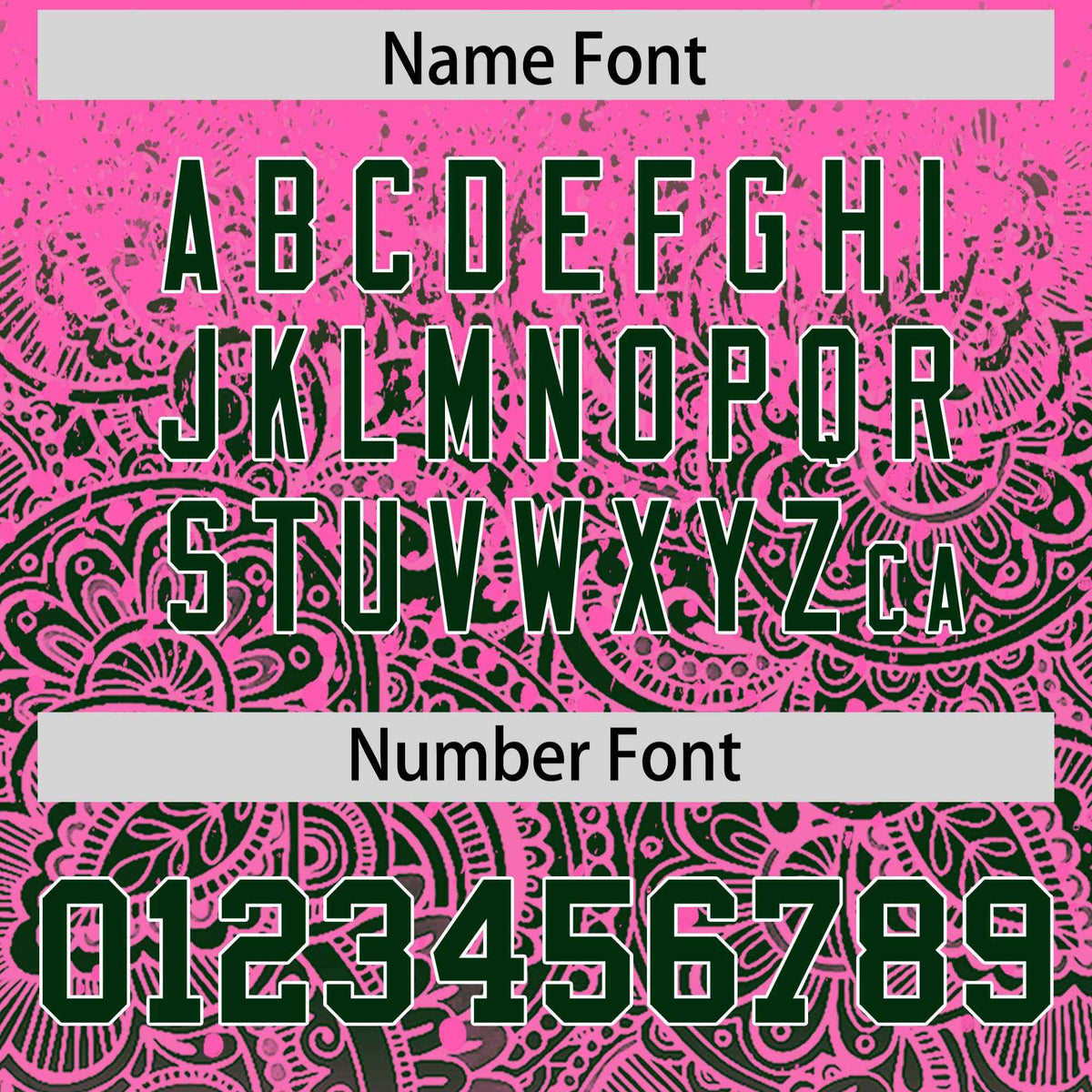 Custom Pink Green Floral Print Pattern Full Button Gradient Fashion Baseball Jersey