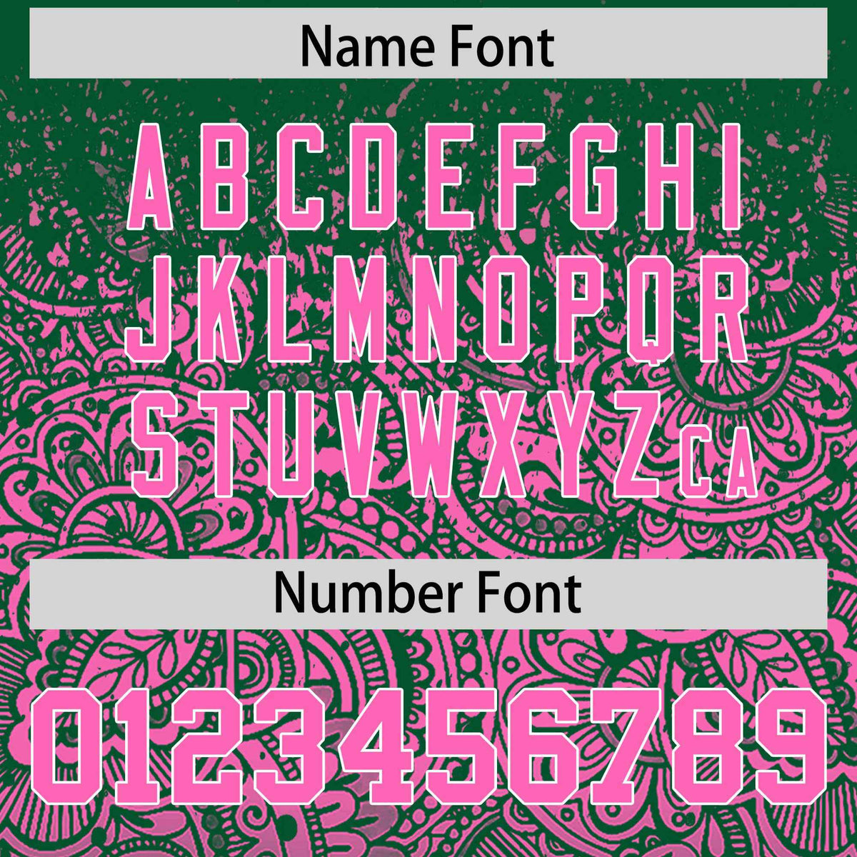 Custom Kelly Green Pink Floral Print Pattern Full Button Gradient Fashion Baseball Jersey