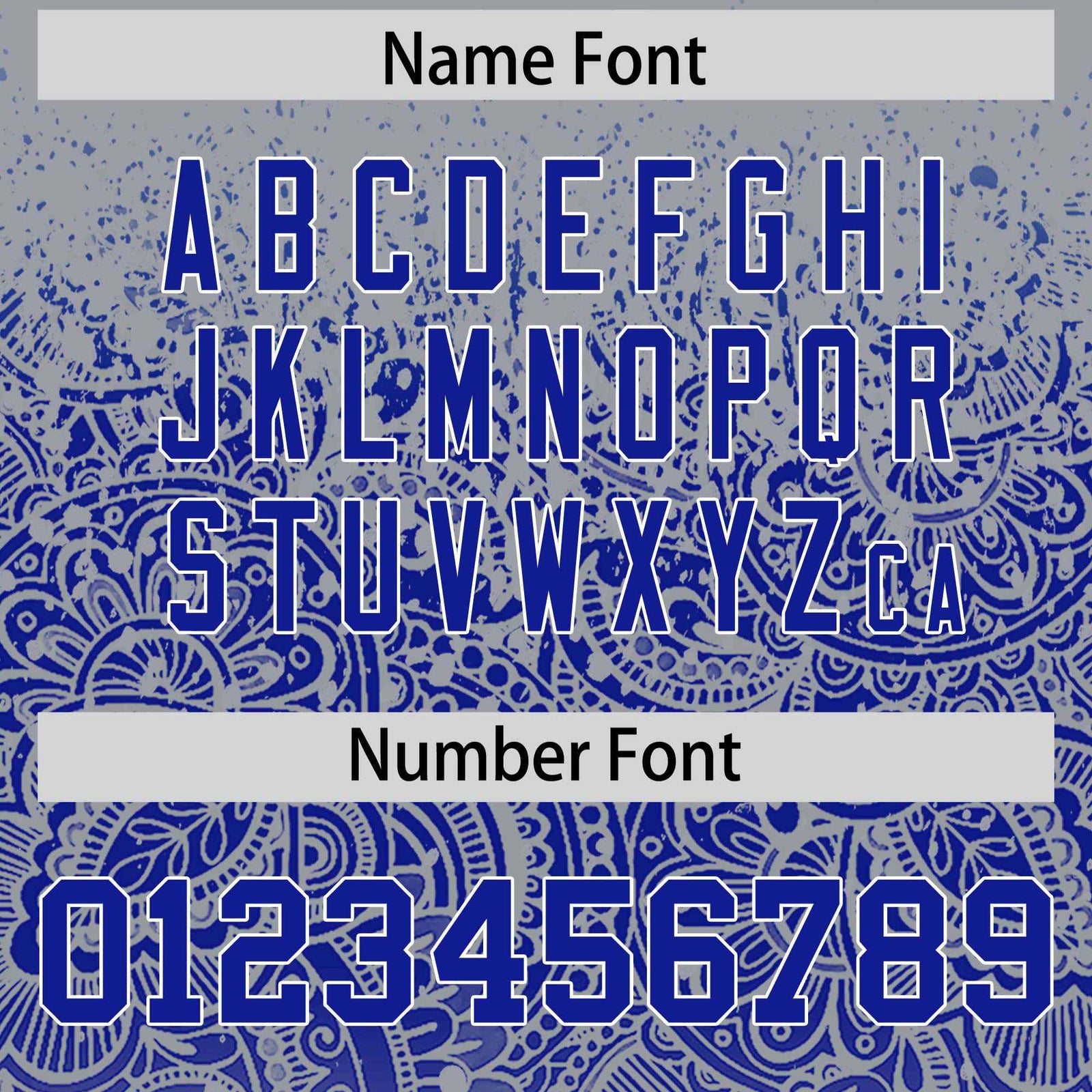 Custom Gray Royal Floral Print Pattern Full Button Gradient Fashion Baseball Jersey