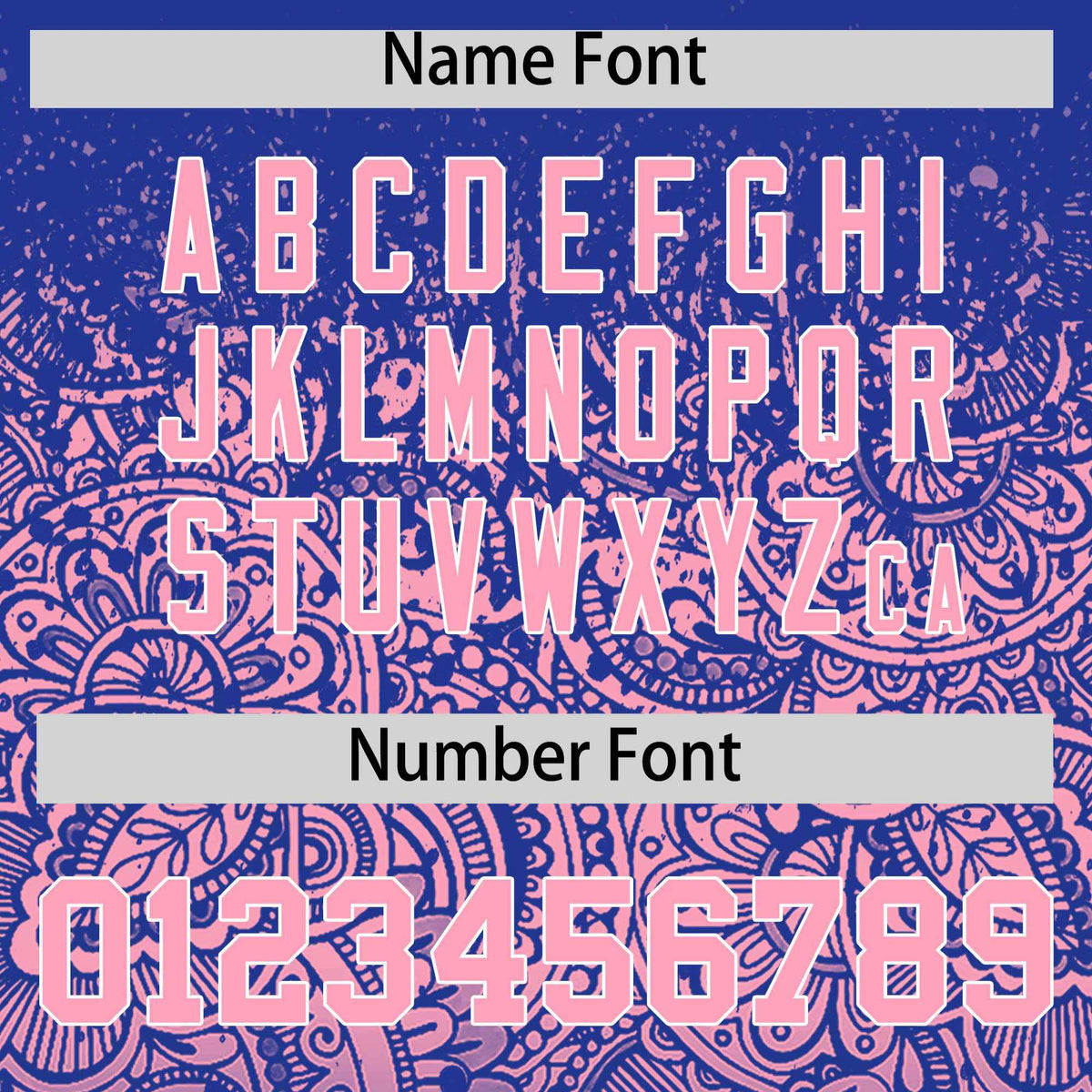 Custom Royal Light Pink Floral Print Pattern Full Button Gradient Fashion Baseball Jersey