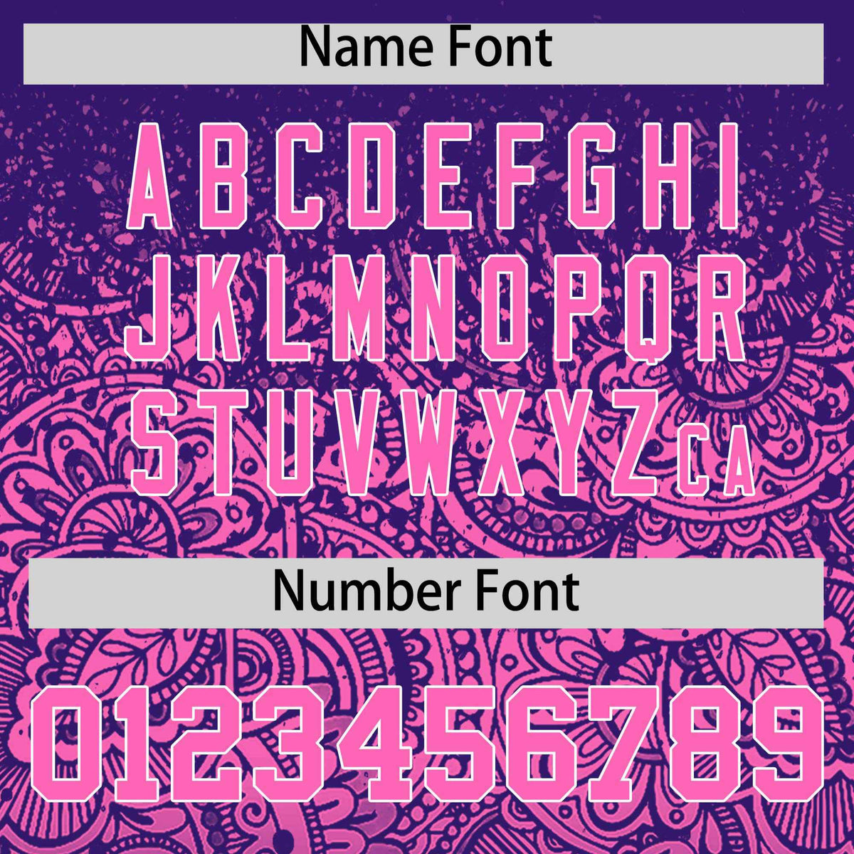 Custom Purple Pink Floral Print Pattern Full Button Gradient Fashion Baseball Jersey