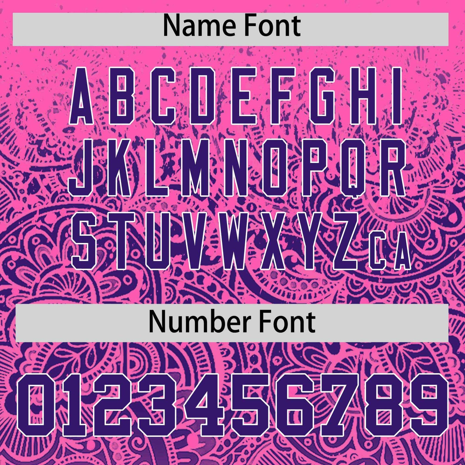 Custom Pink Purple Floral Print Pattern Full Button Gradient Fashion Baseball Jersey