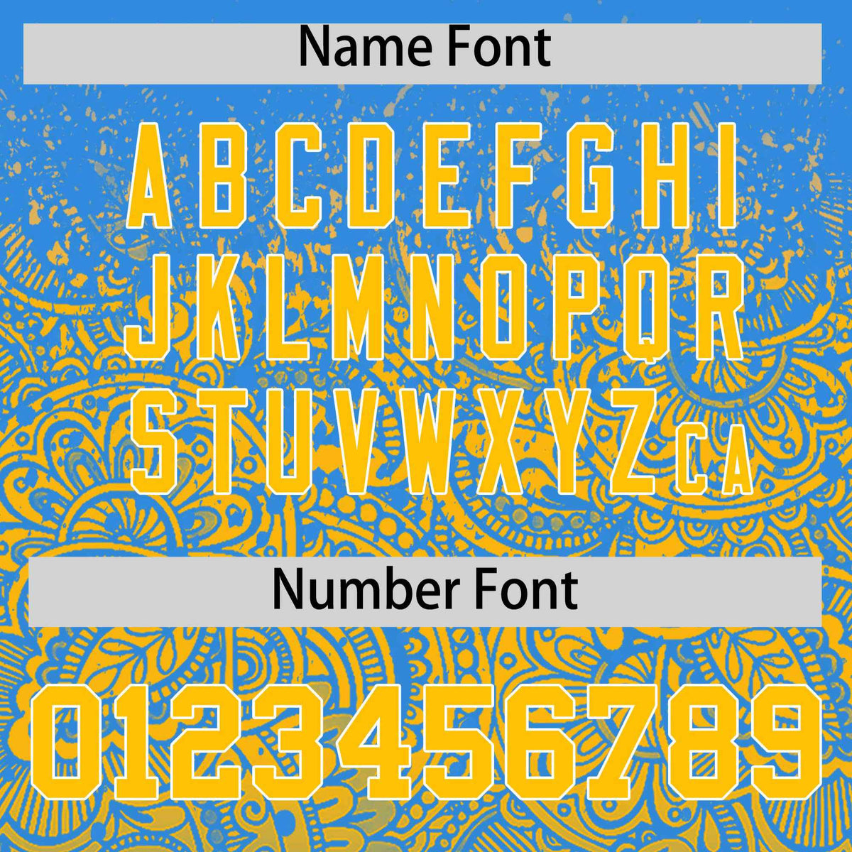 Custom Light Blue Yellow Floral Print Pattern Full Button Gradient Fashion Baseball Jersey