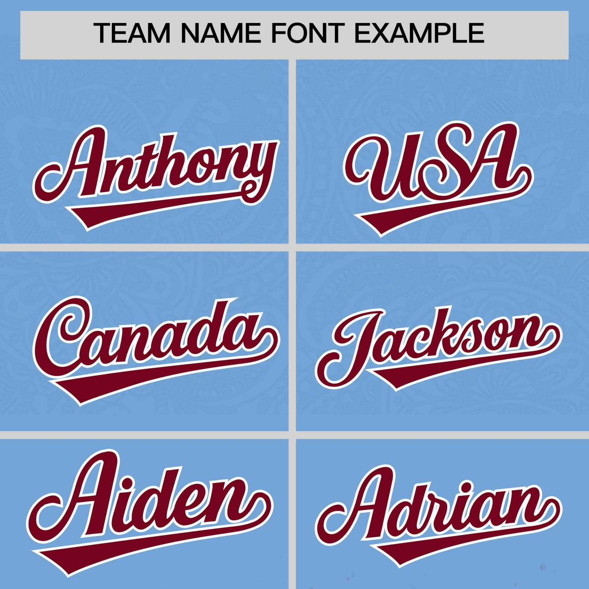 Custom Powder Blue Crimson Floral Print Pattern Full Button Gradient Fashion Baseball Jersey