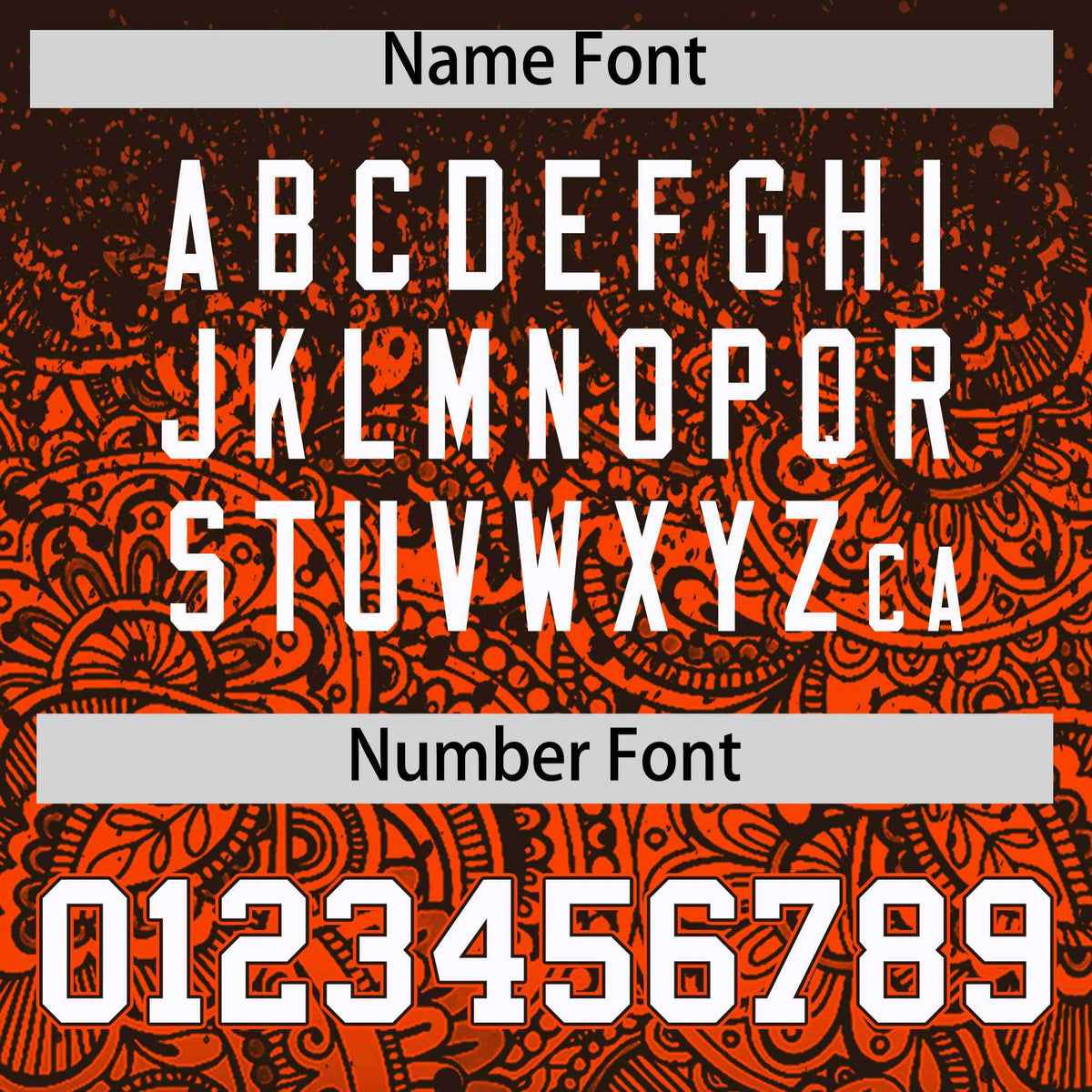 Custom Brown Orange Floral Print Pattern Full Button Gradient Fashion Baseball Jersey