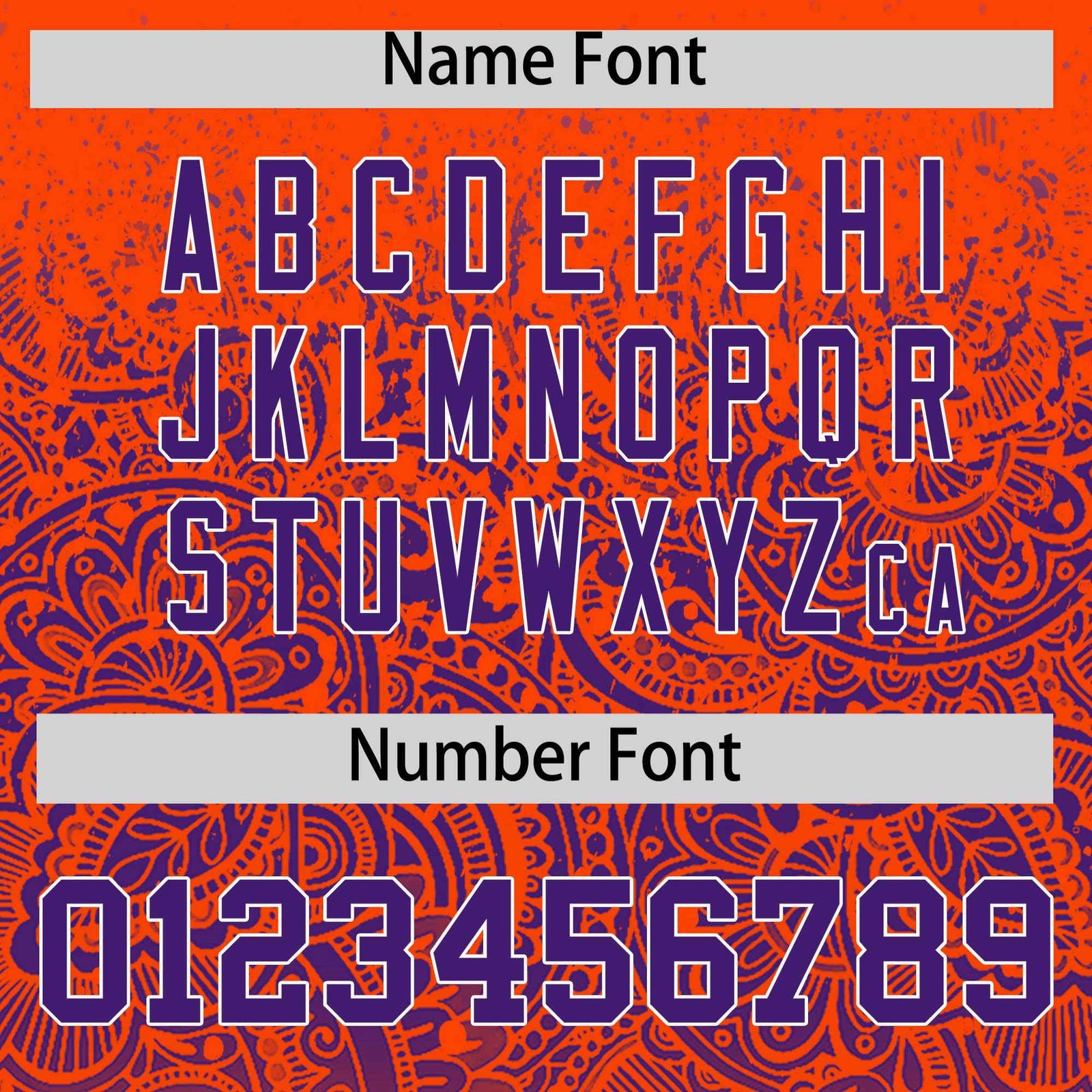 Custom Orange Purple Floral Print Pattern Full Button Gradient Fashion Baseball Jersey