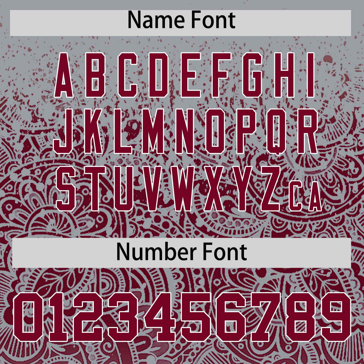 Custom Gray Crimson Floral Print Pattern Full Button Gradient Fashion Baseball Jersey