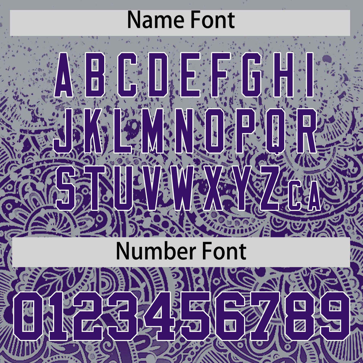 Custom Gray Purple Floral Print Pattern Full Button Gradient Fashion Baseball Jersey