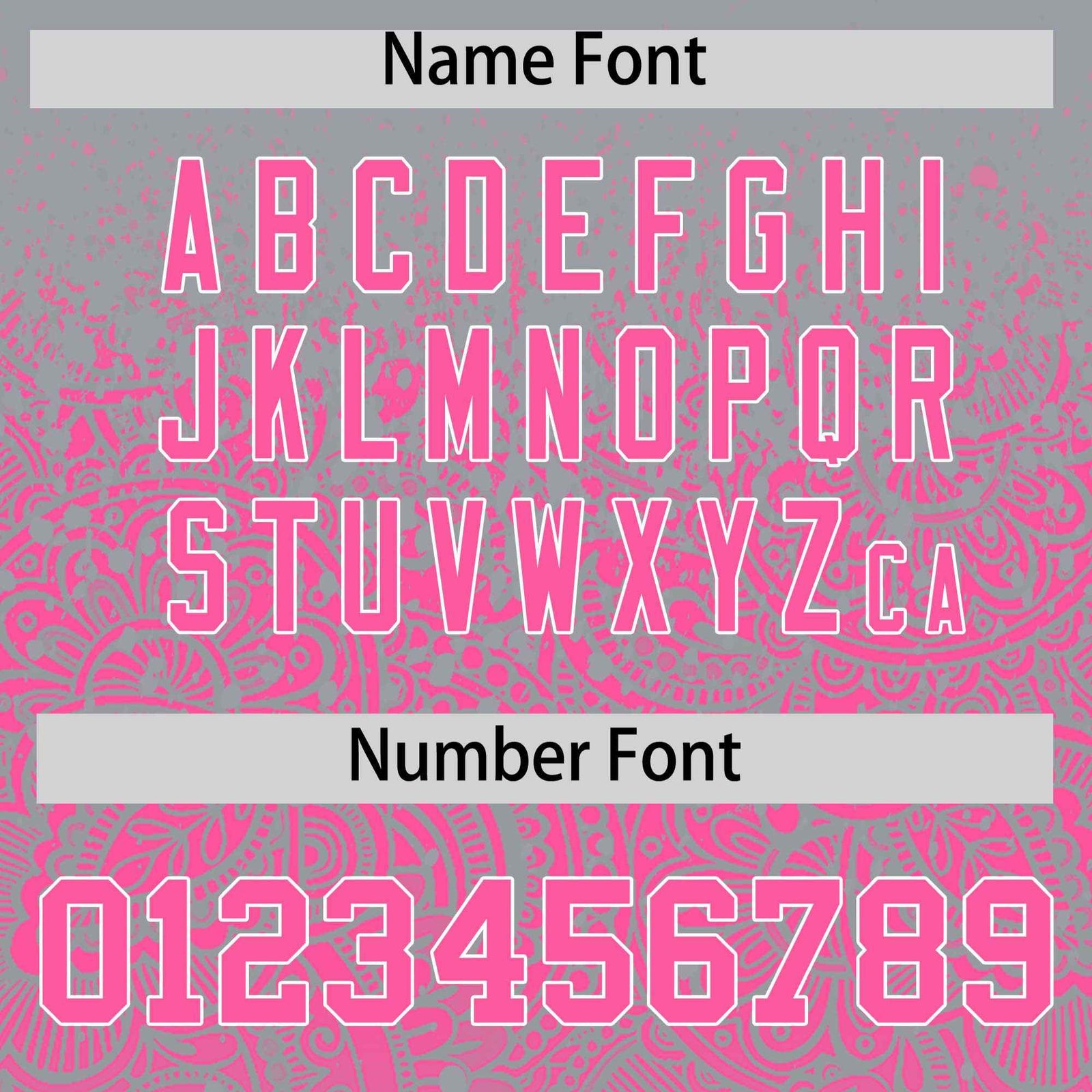 Custom Gray Pink Floral Print Pattern Full Button Gradient Fashion Baseball Jersey