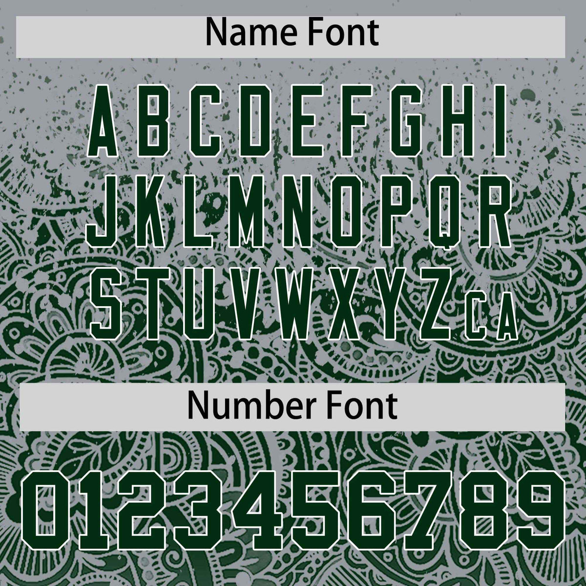 Custom Gray Green Floral Print Pattern Full Button Gradient Fashion Baseball Jersey