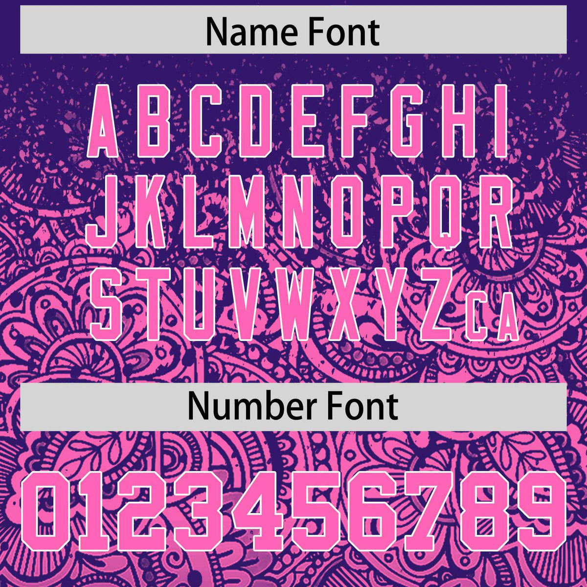 Custom Purple Pink Floral Print Pattern Full Button Gradient Fashion Baseball Jersey