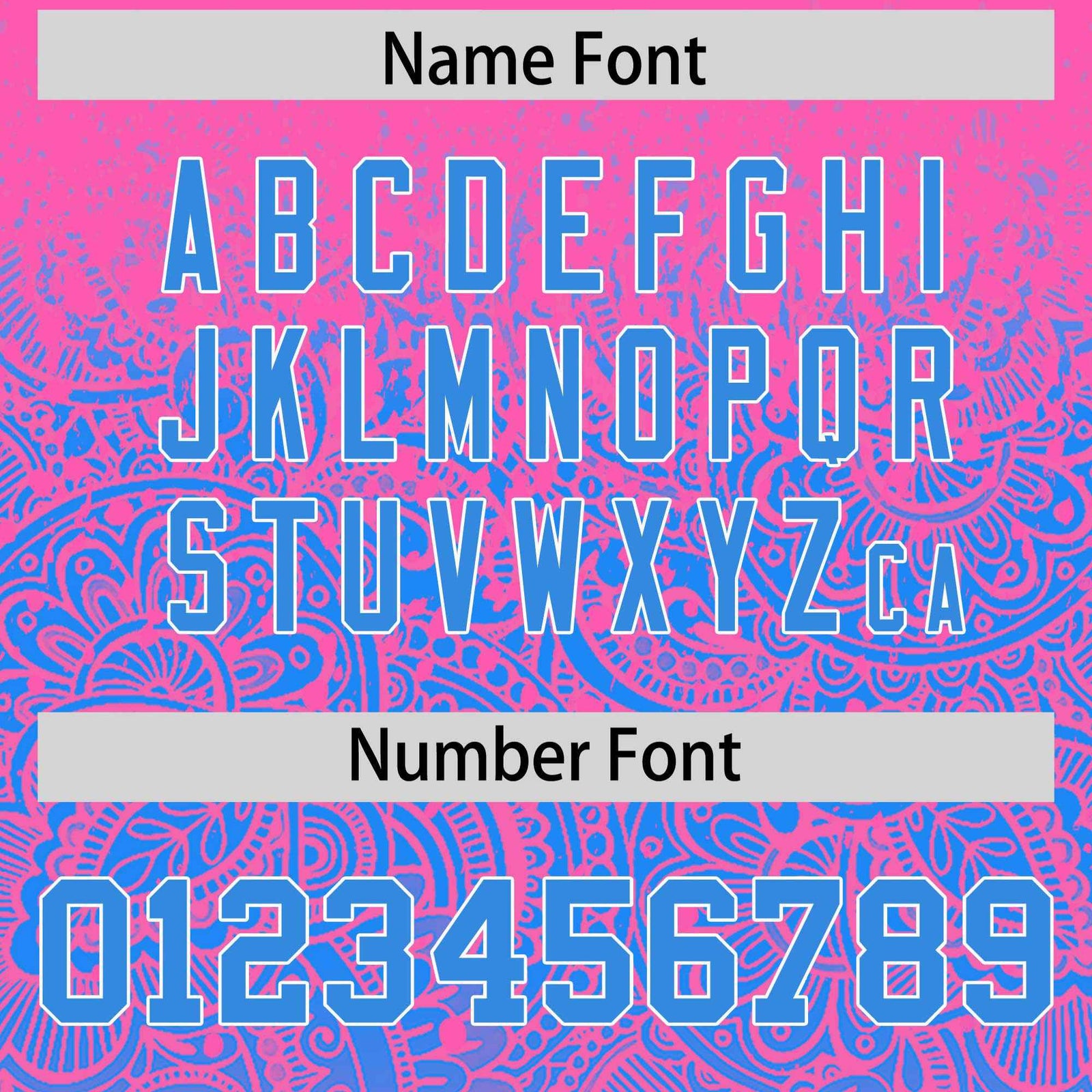 Custom Pink Light Blue Floral Print Pattern Full Button Gradient Fashion Baseball Jersey