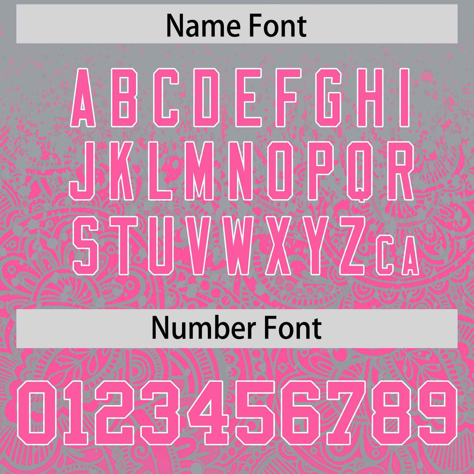 Custom Gray Pink Floral Print Pattern Full Button Gradient Fashion Baseball Jersey