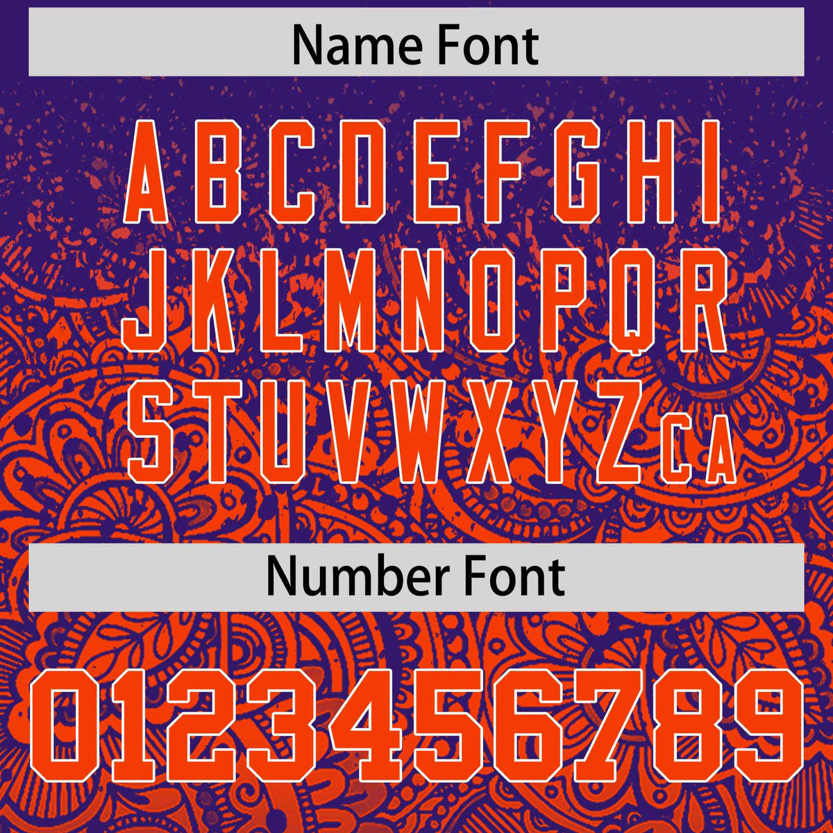 Custom Purple Orange Floral Print Pattern Full Button Gradient Fashion Baseball Jersey