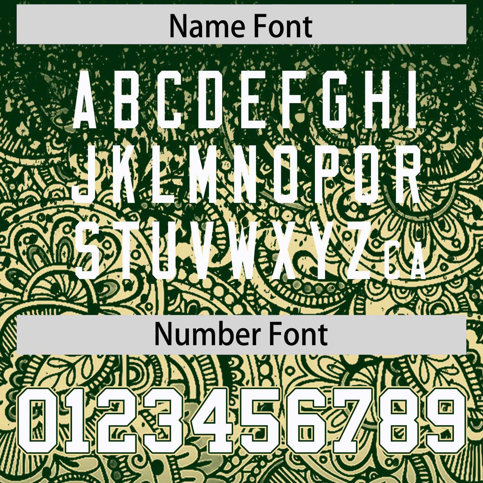 Custom Green Cream Floral Print Pattern Full Button Gradient Fashion Baseball Jersey