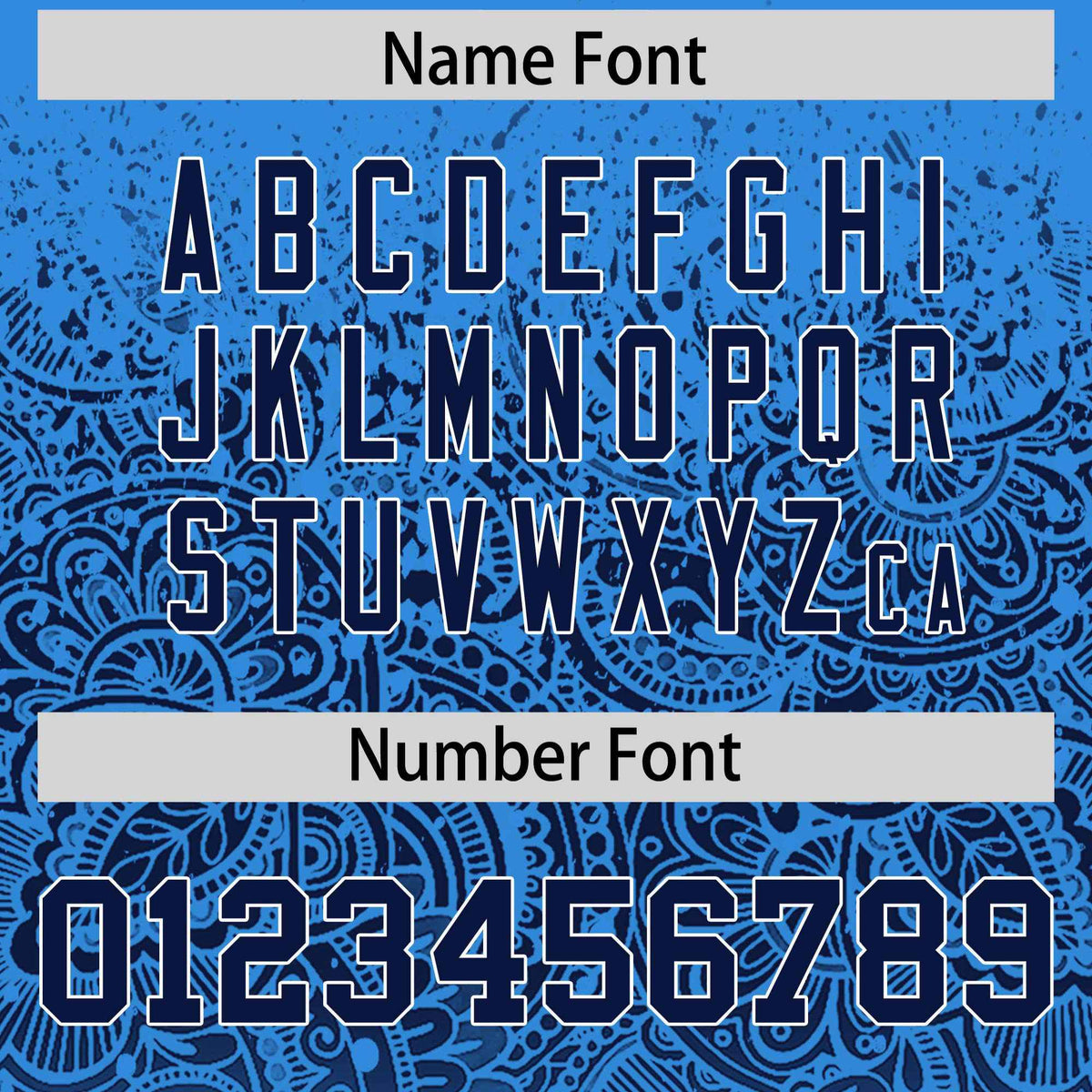 Custom Light Blue Navy Floral Print Pattern Full Button Gradient Fashion Baseball Jersey