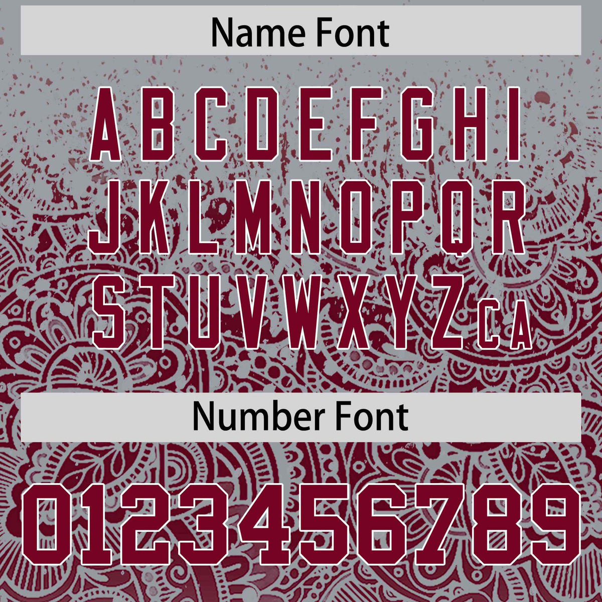 Custom Gray Crimson Floral Print Pattern Full Button Gradient Fashion Baseball Jersey