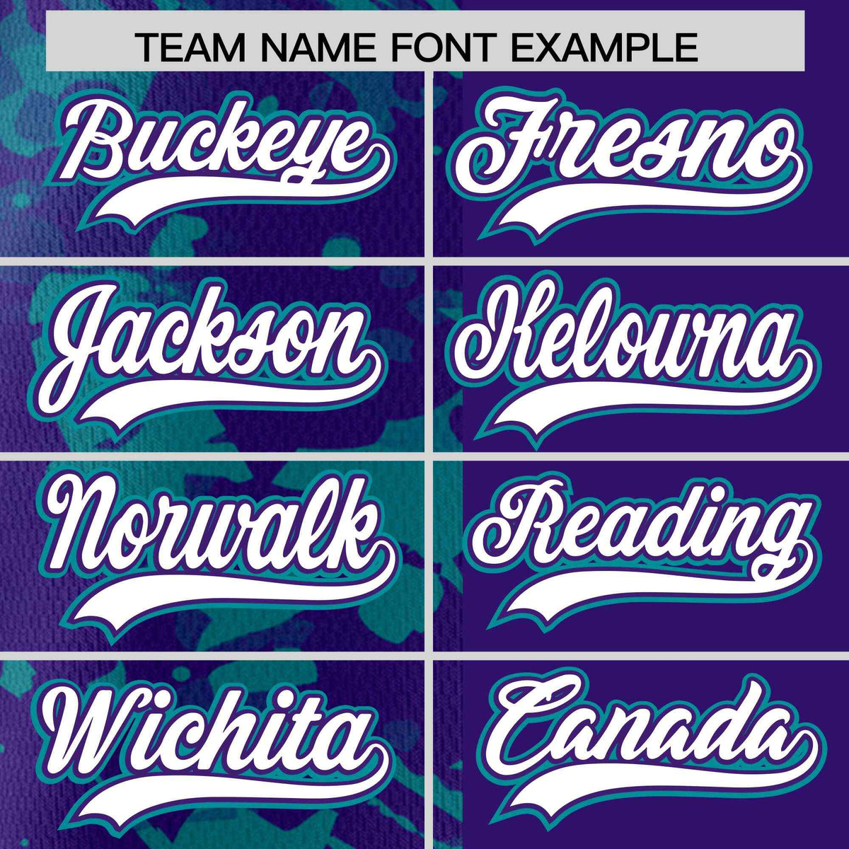 Custom Purple Teal Split Personalized Graffiti Raglan Sleeve Authentic Baseball Jersey