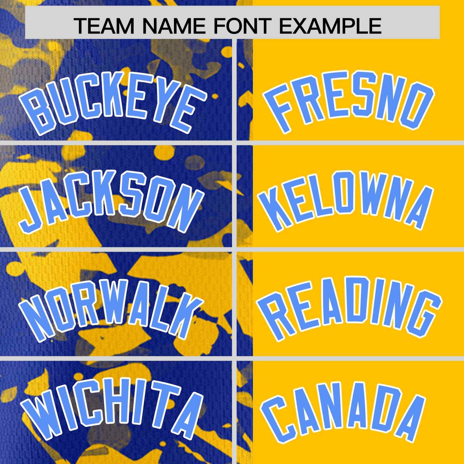 Custom Yellow Royal Split Personalized Graffiti Raglan Sleeve Authentic Baseball Jersey