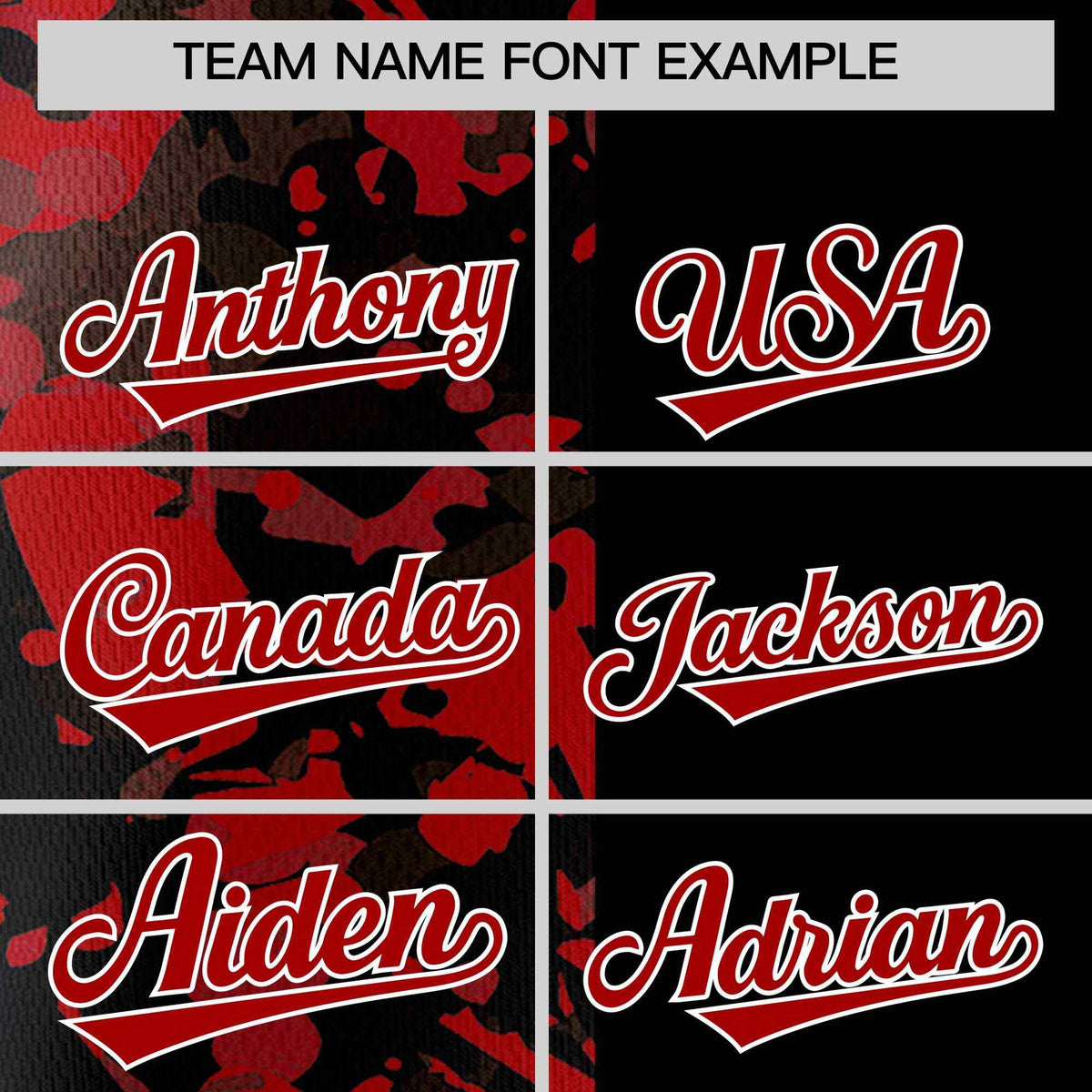 Custom Black Red Split Personalized Graffiti Raglan Sleeve Authentic Baseball Jersey