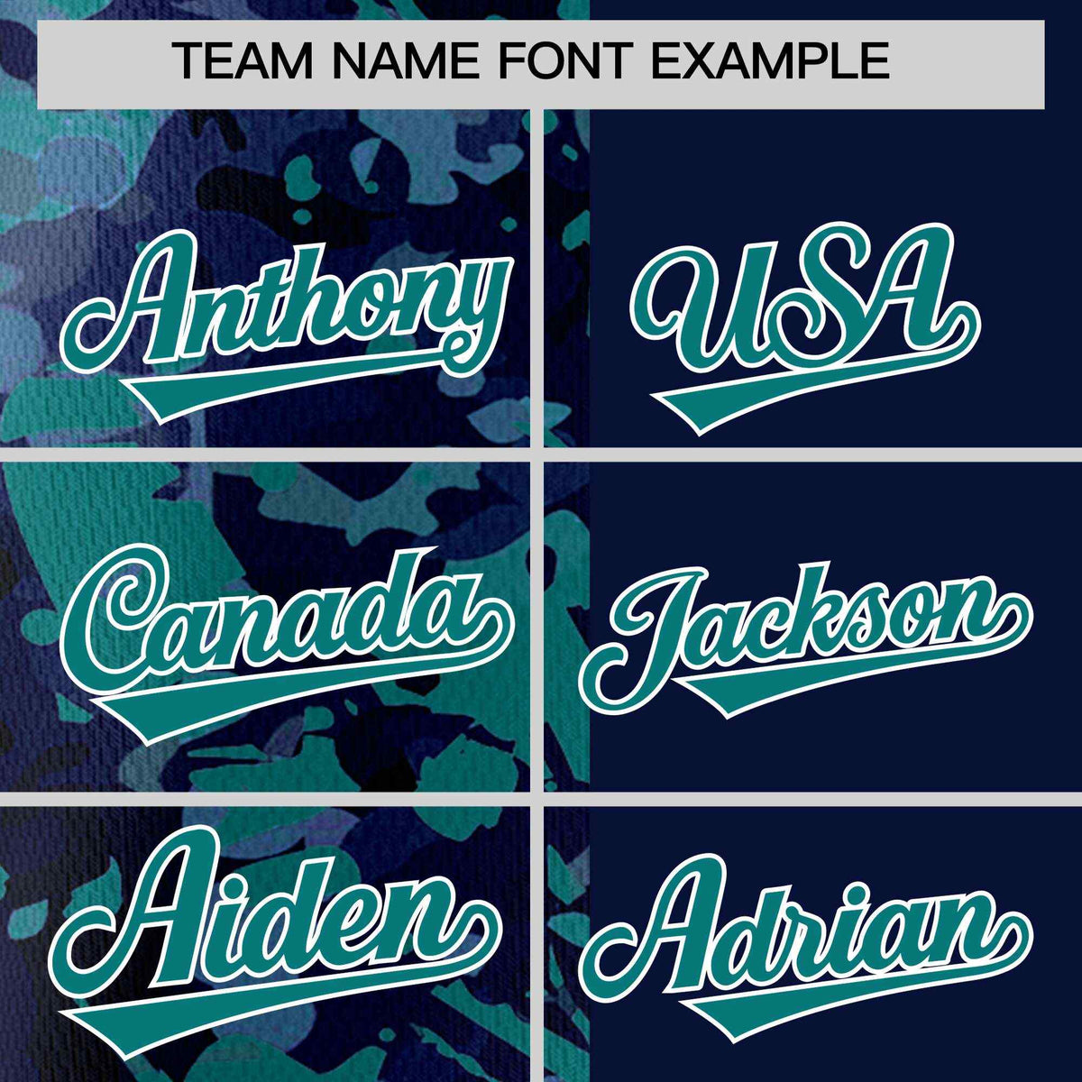 Custom Navy Aqua Split Personalized Graffiti Raglan Sleeve Authentic Baseball Jersey
