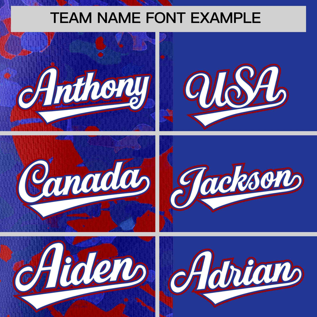 Custom Royal Red Split Personalized Graffiti Raglan Sleeve Authentic Baseball Jersey