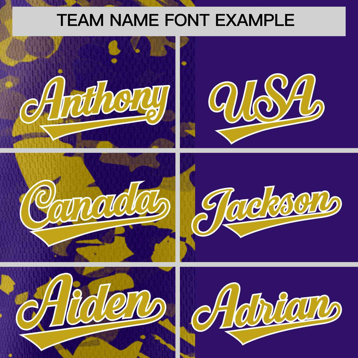 Custom Purple Old Gold Split Personalized Graffiti Raglan Sleeve Authentic Baseball Jersey