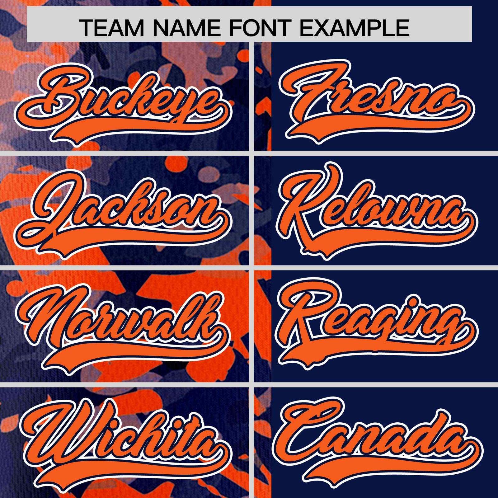 Custom Navy Orange Split Personalized Graffiti Raglan Sleeve Authentic Baseball Jersey