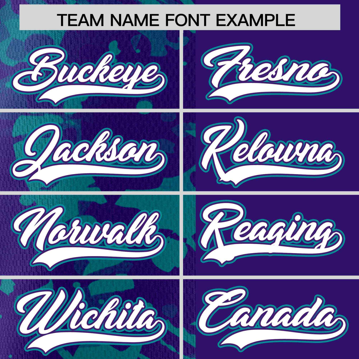 Custom Purple Teal Split Personalized Graffiti Raglan Sleeve Authentic Baseball Jersey