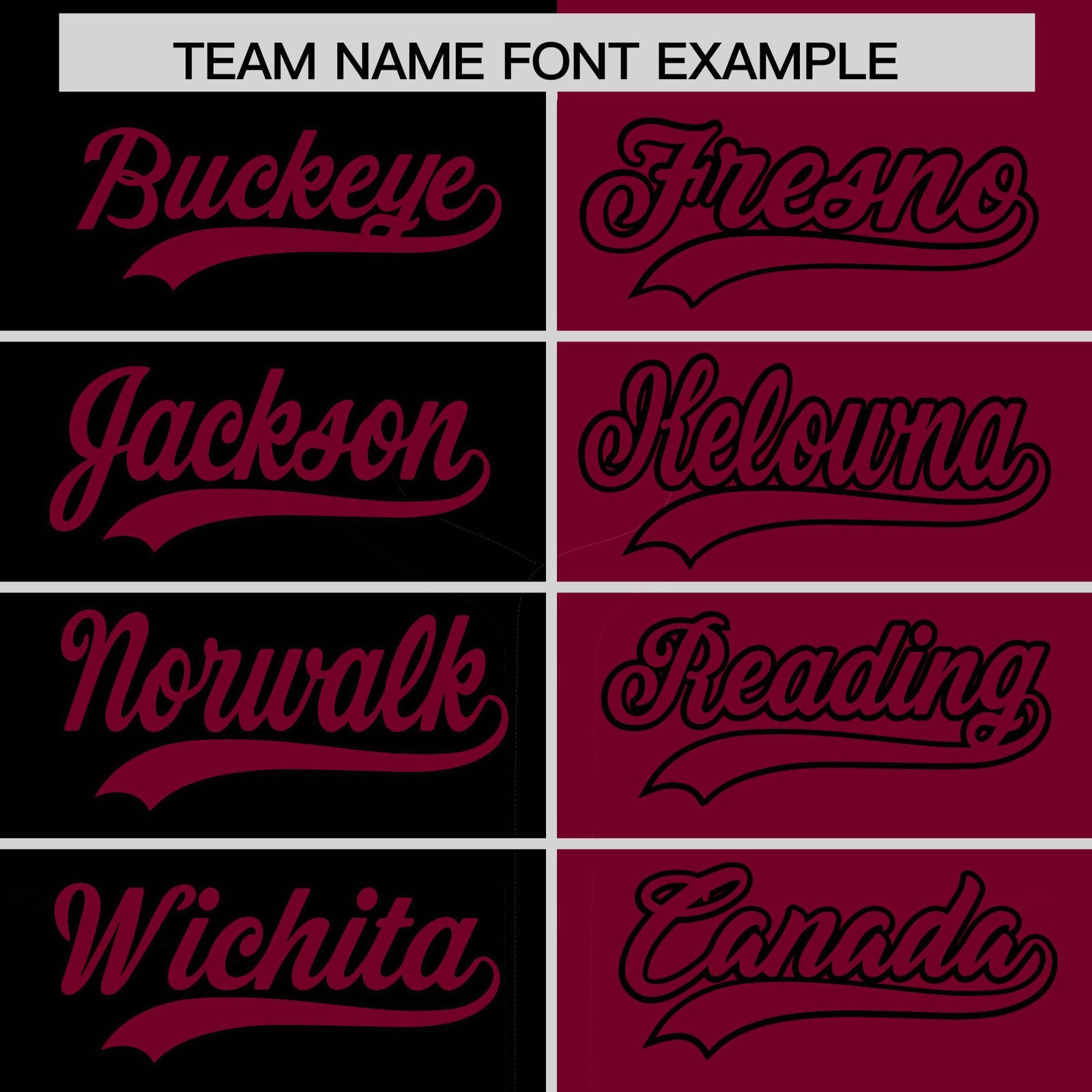 Custom Black Crimson Split Fashion Coconut Tree Design Authentic Baseball Jersey