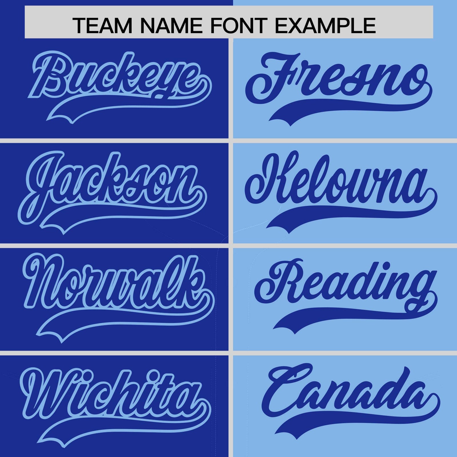 Custom Royal Powder Blue Split Fashion Coconut Tree Design Authentic Baseball Jersey