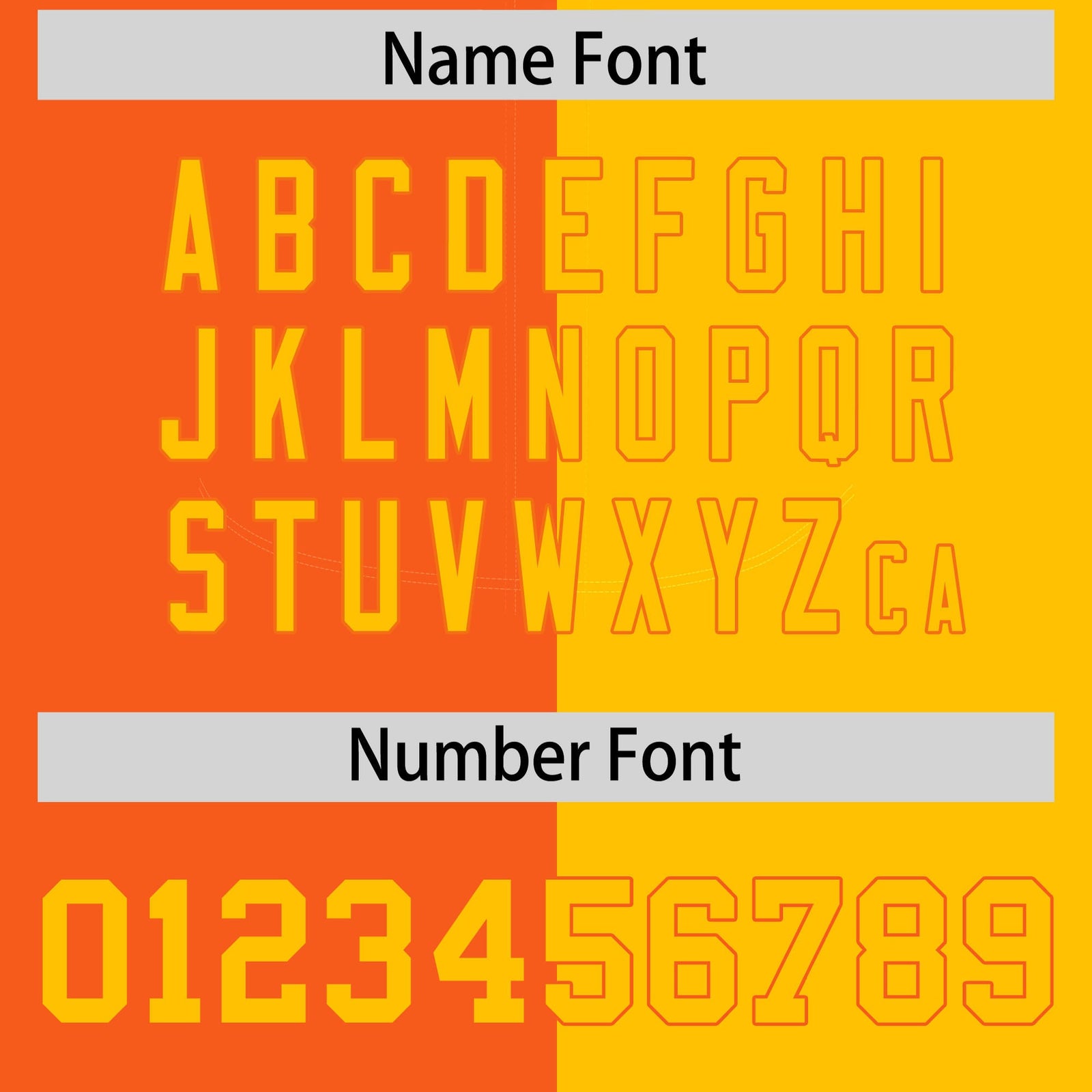 Custom Orange Yellow Split Fashion Coconut Tree Design Authentic Baseball Jersey