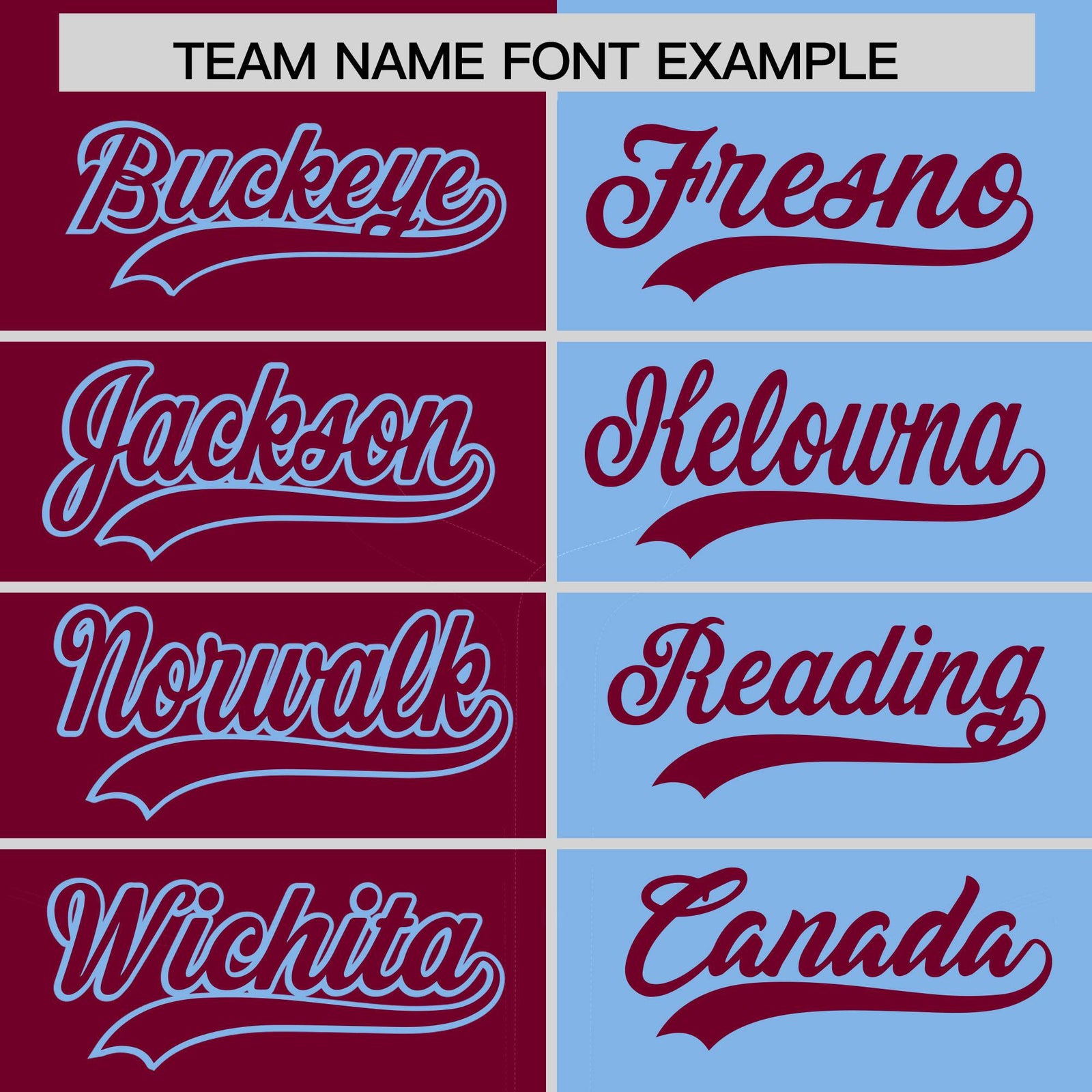 Custom Crimson Powder Blue Split Fashion Coconut Tree Design Authentic Baseball Jersey