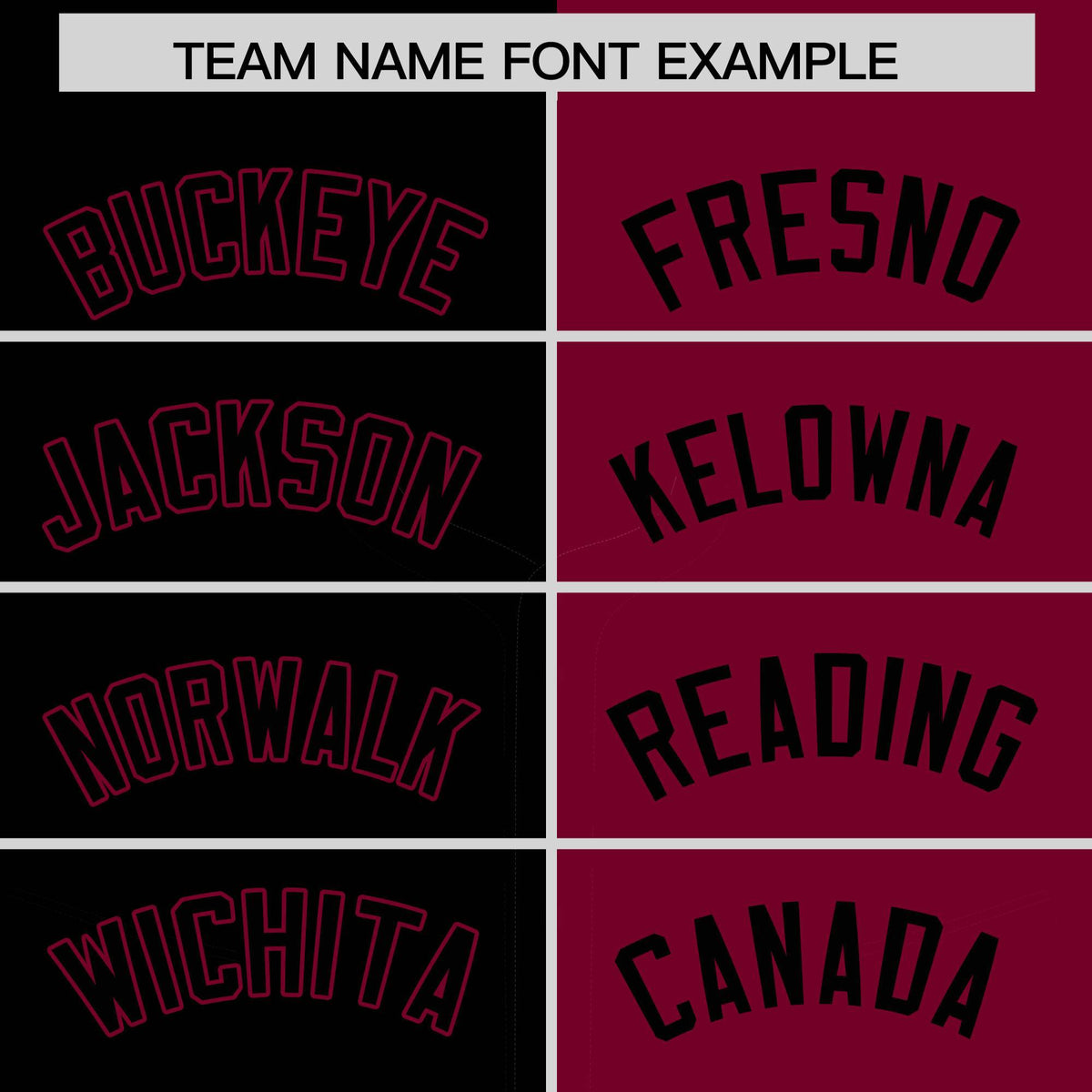 Custom Black Crimson Split Fashion Coconut Tree Design Authentic Baseball Jersey