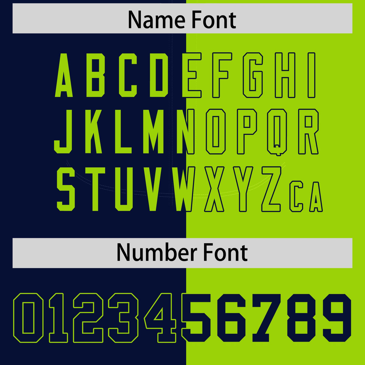 Custom Navy Neon Green Split Fashion Coconut Tree Design Authentic Baseball Jersey