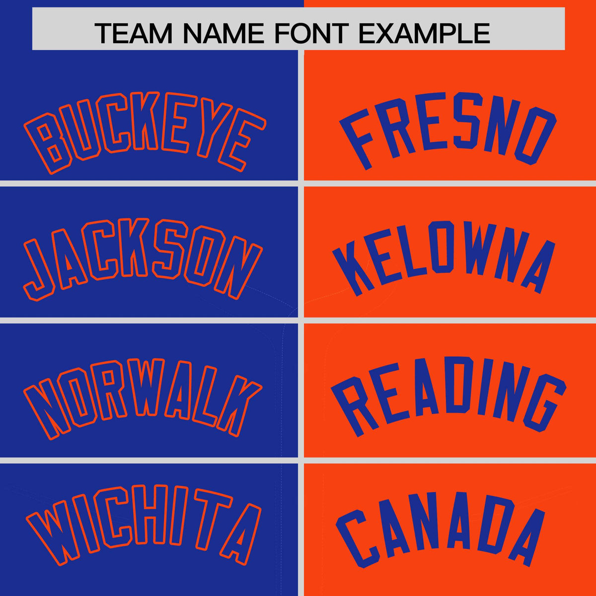 Custom Royal Orange Split Fashion Coconut Tree Design Authentic Baseball Jersey