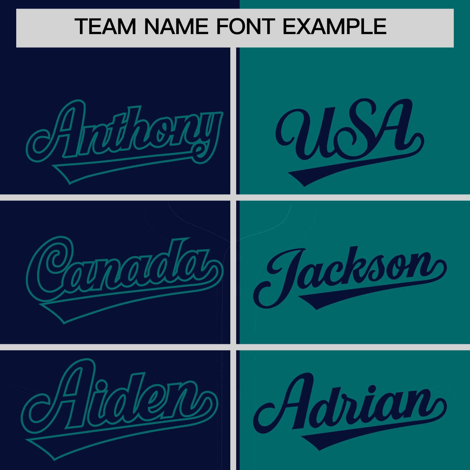 Custom Navy Aqua Split Fashion Coconut Tree Design Authentic Baseball Jersey