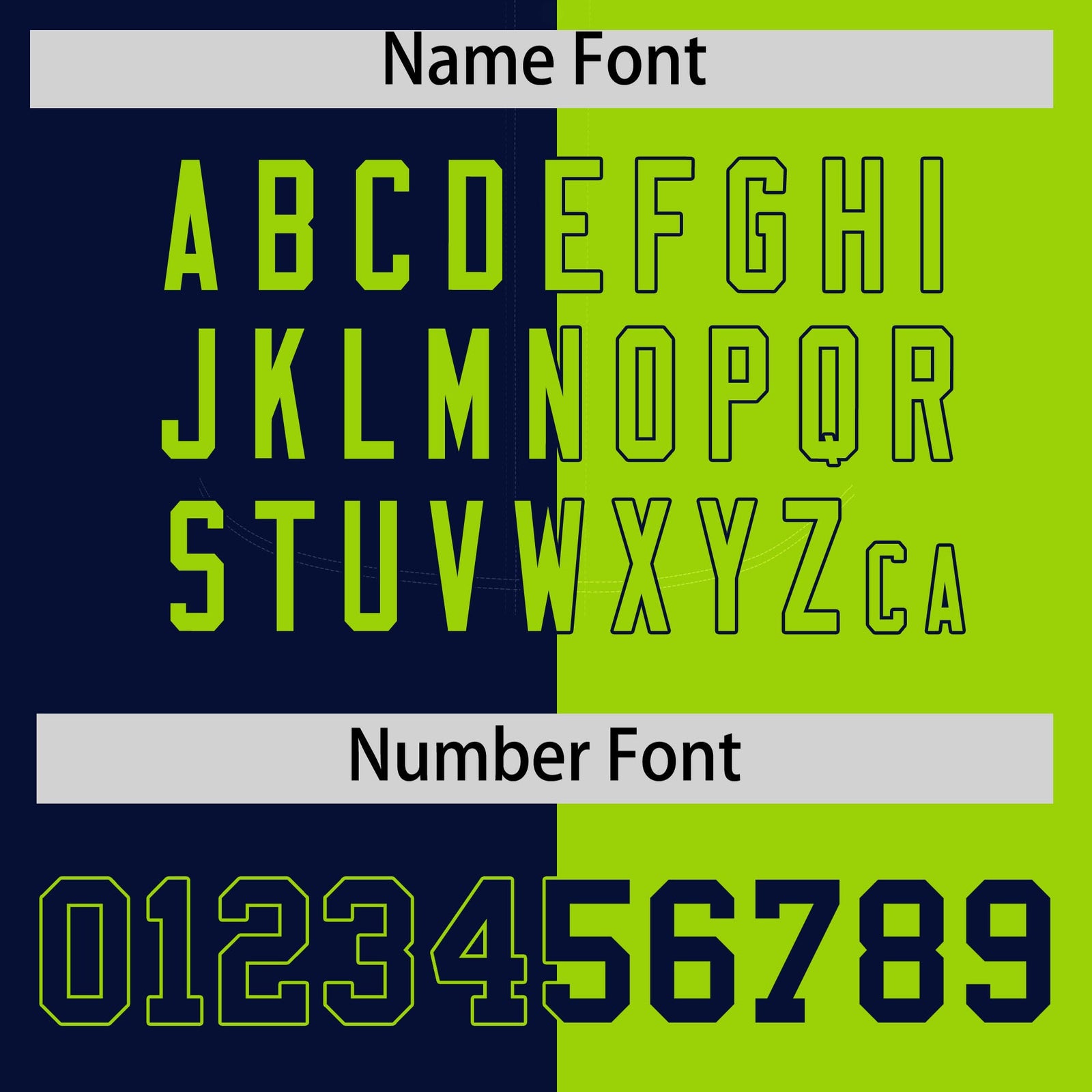 Custom Navy Neon Green Split Fashion Coconut Tree Design Authentic Baseball Jersey