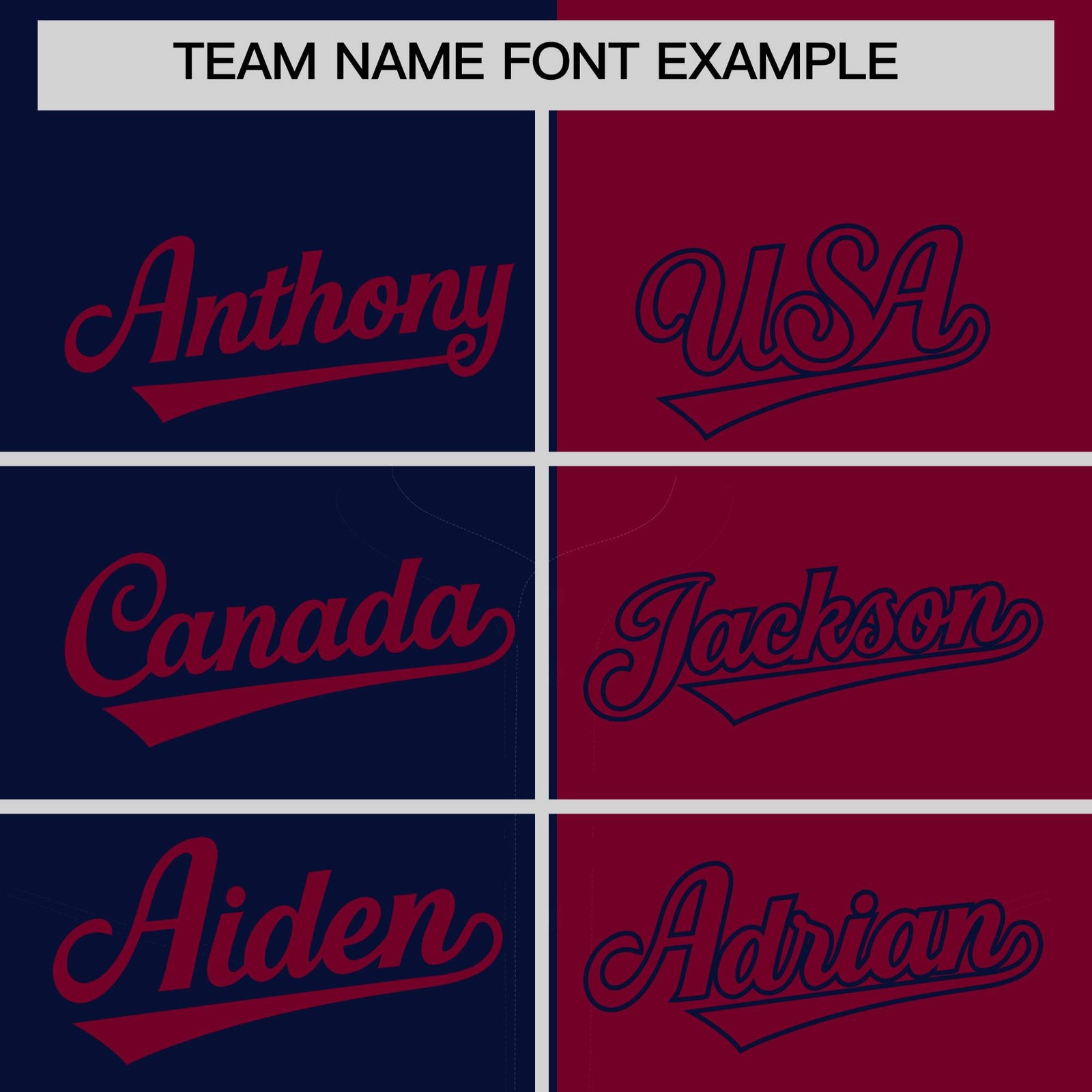 Custom Navy Crimson Split Fashion Coconut Tree Design Authentic Baseball Jersey