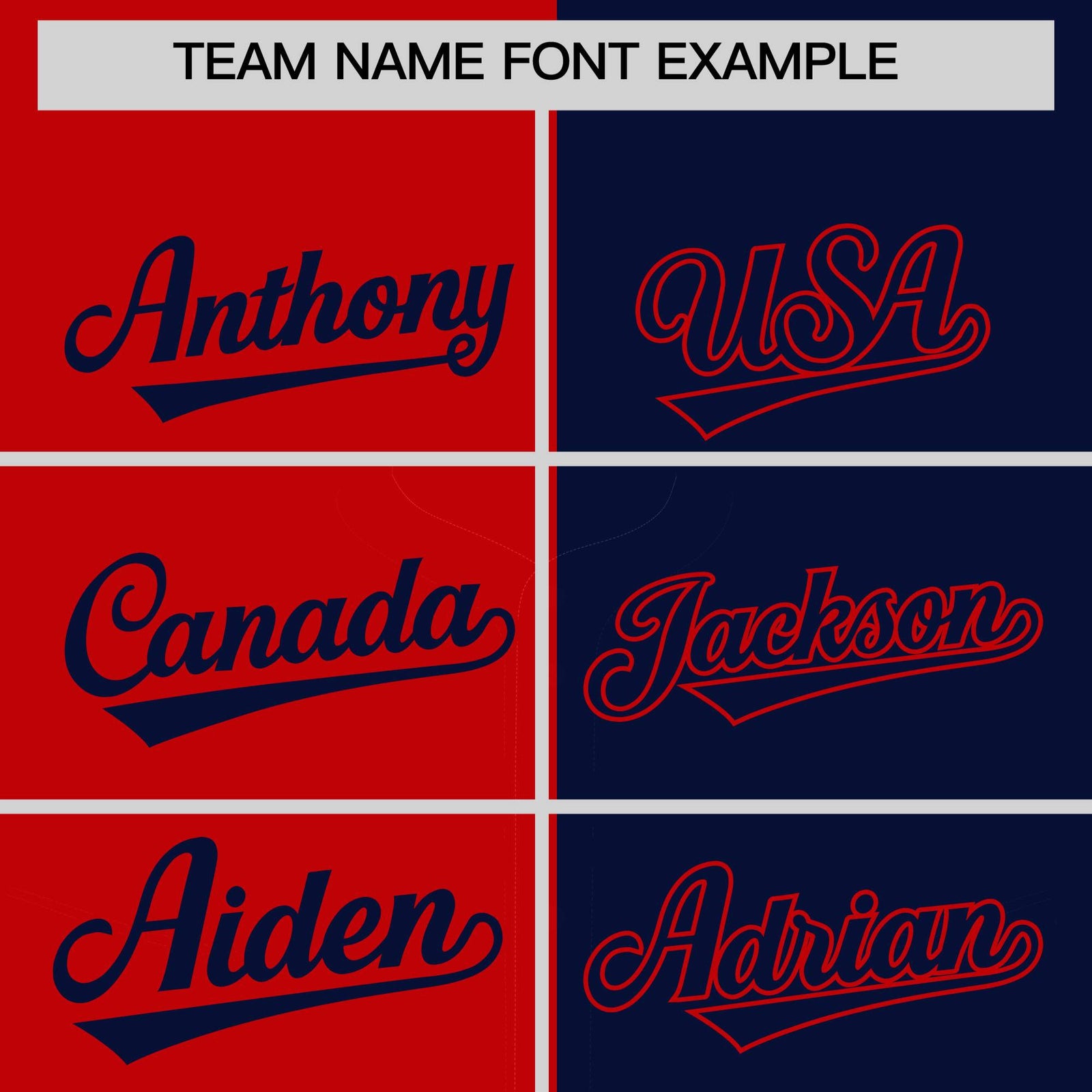 Custom Red Navy Split Fashion Coconut Tree Design Authentic Baseball Jersey