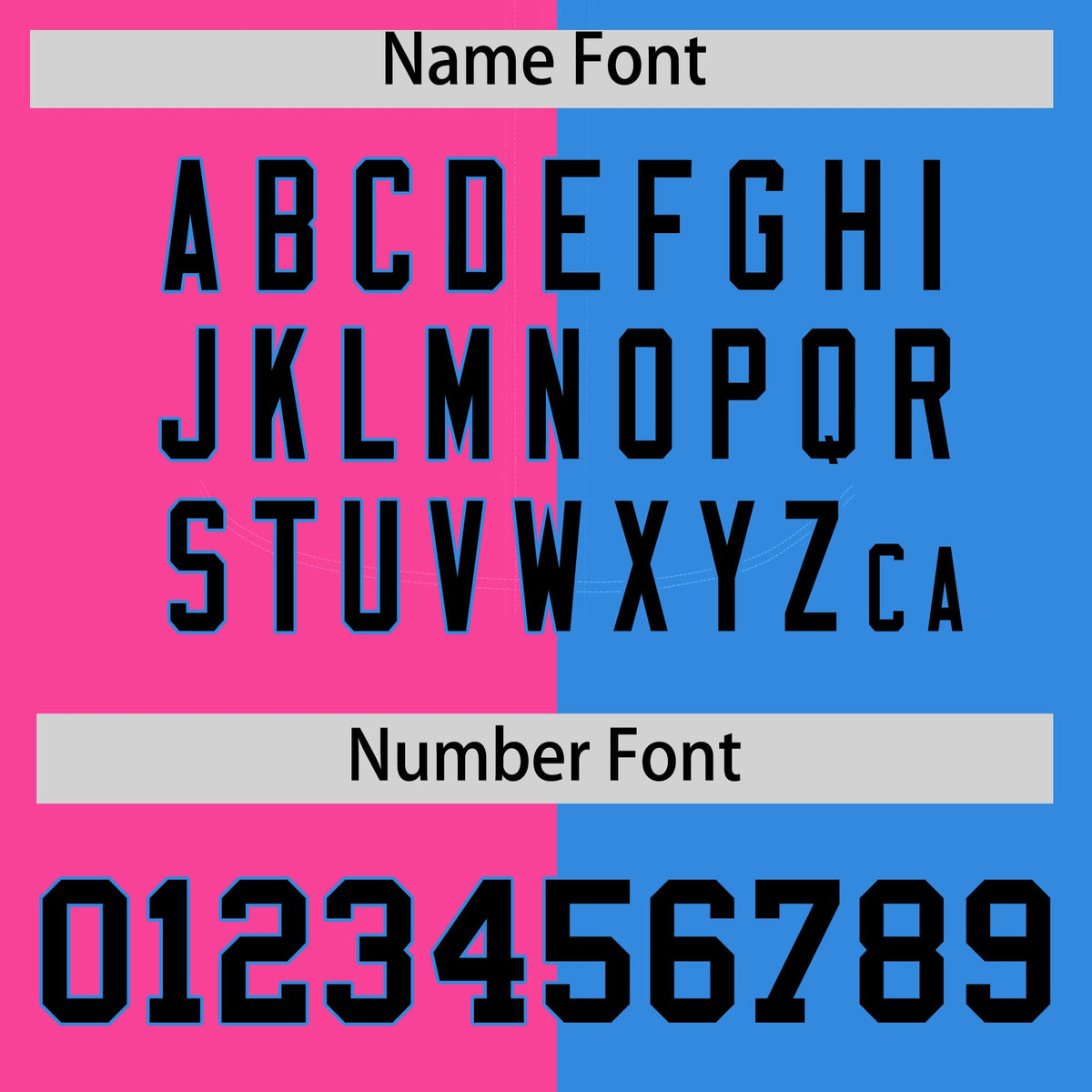 Custom Pink Powder Blue Split Fashion Coconut Tree Design Authentic Baseball Jersey