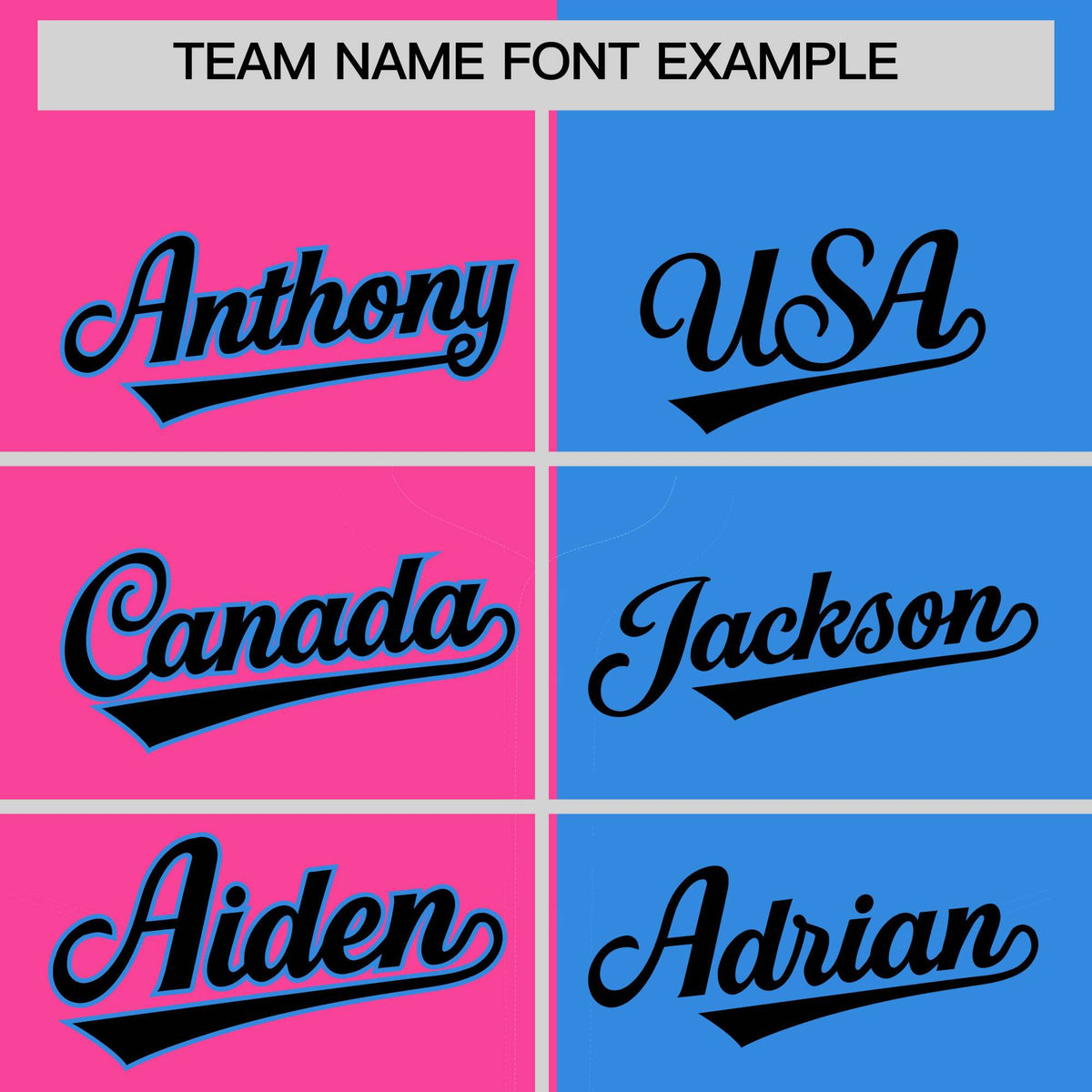 Custom Pink Powder Blue Split Fashion Coconut Tree Design Authentic Baseball Jersey