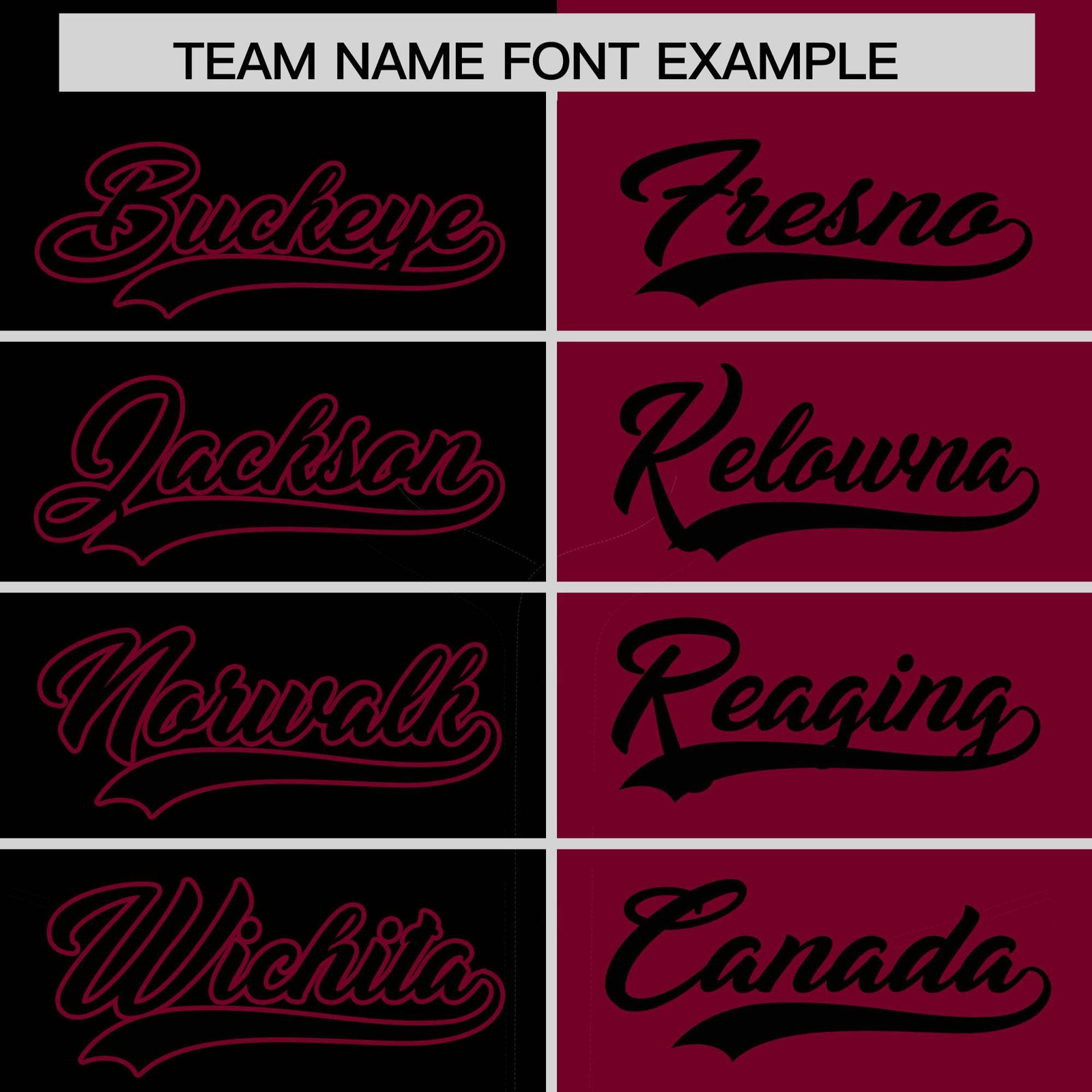 Custom Black Crimson Split Fashion Coconut Tree Design Authentic Baseball Jersey