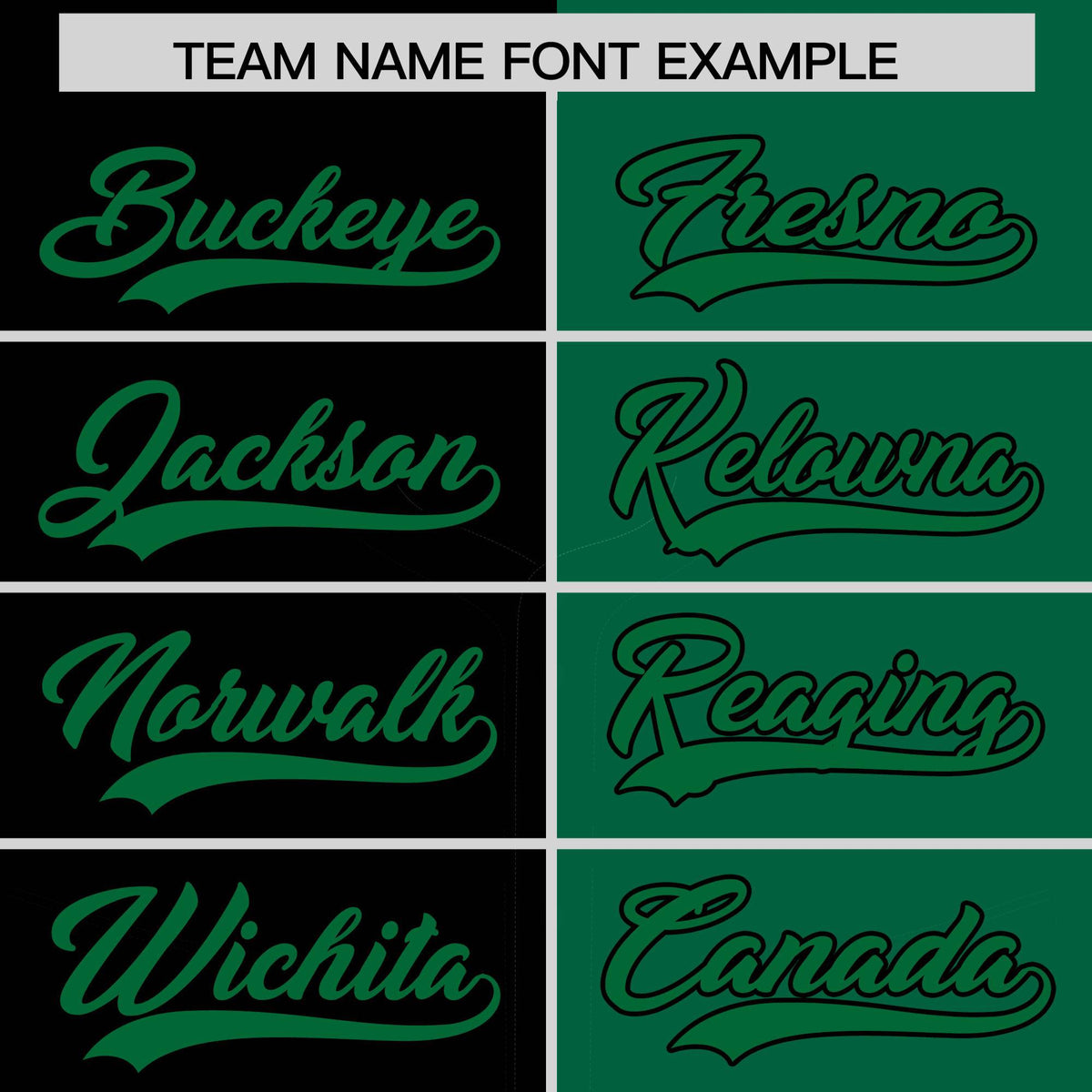 Custom Black Kelly Green Split Fashion Coconut Tree Design Authentic Baseball Jersey